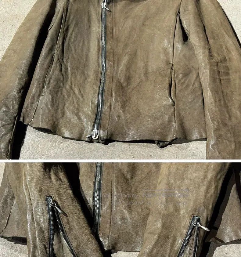 Guidi Guidi Baby Calf Leather High Neck Jacket . Size US M / EU 48-50 / 2 - 3 Thumbnail