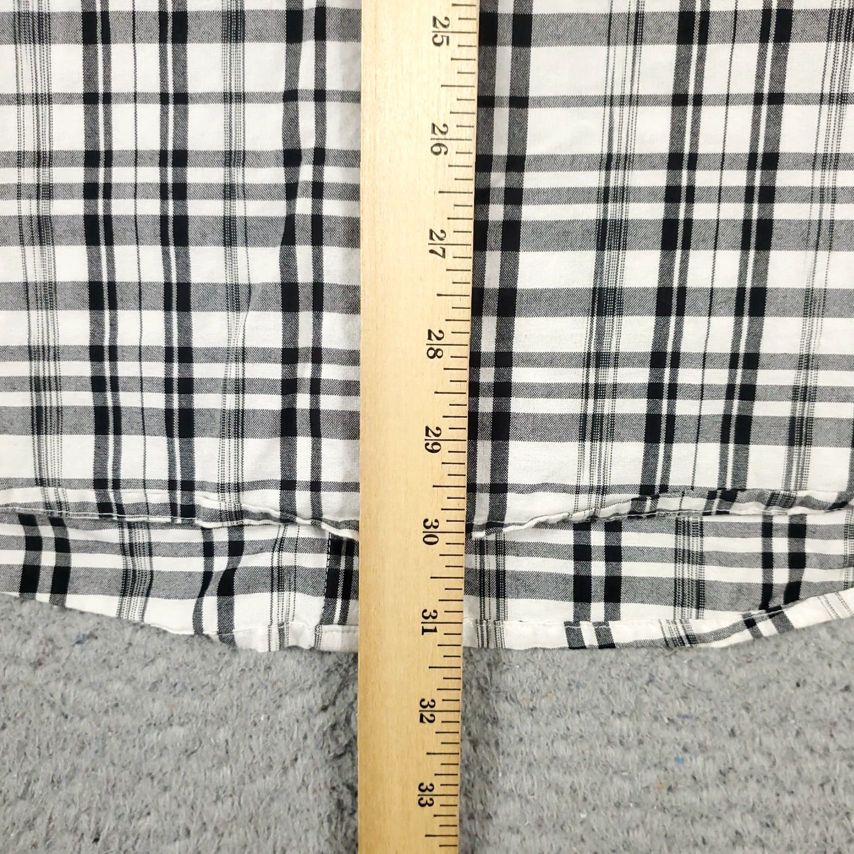 Original Penguin Original Penguin Plaid Button-Up Shirt Men’s XL Gray Long Sleeve Casual Modern Preppy Size US XL / EU 56 / 4 - 6 Thumbnail