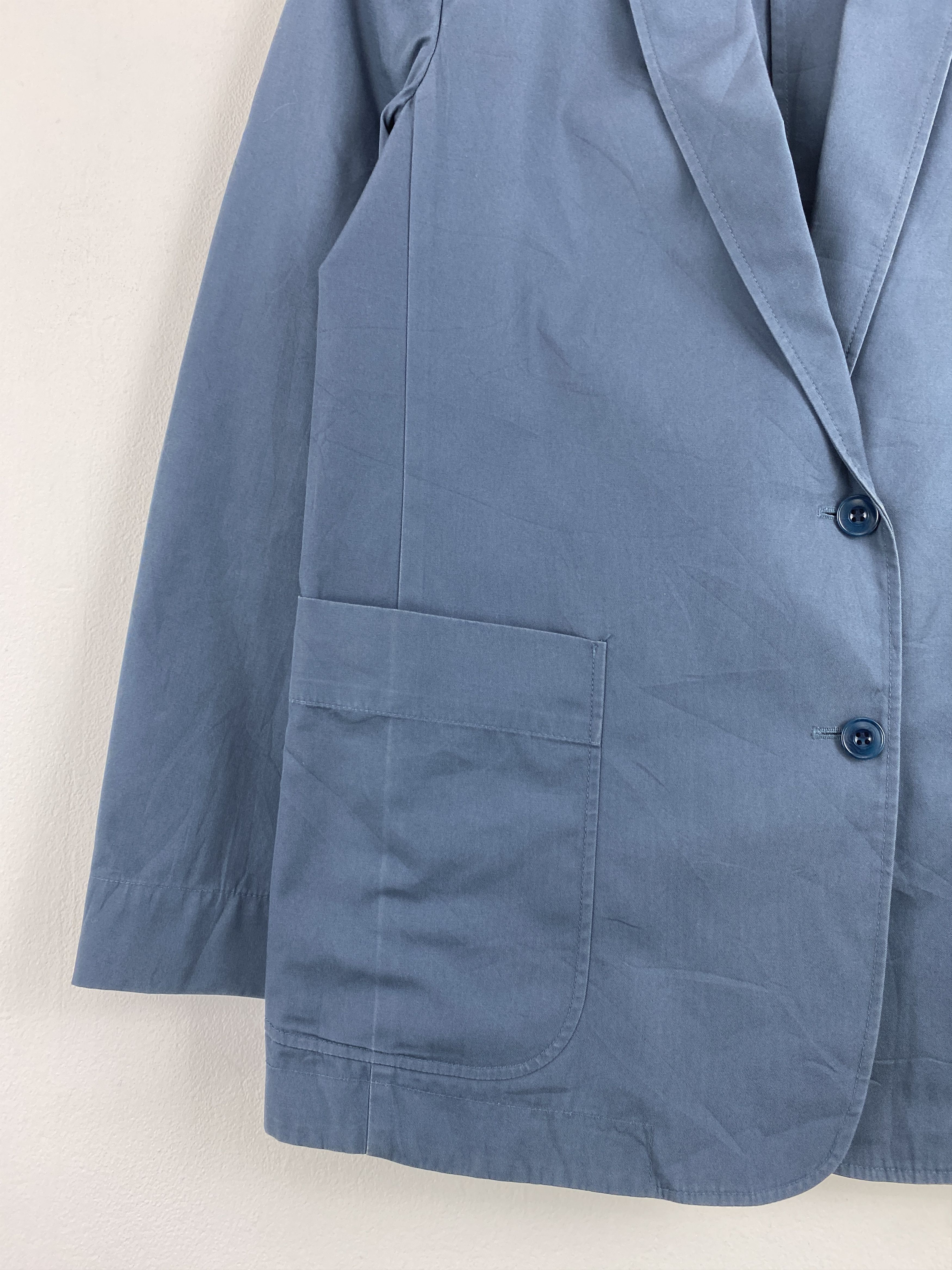 Lemaire × Uniqlo Lemaire x Uniqlo Coat Blazer Suit Jacket Blue JA0113 Size US S / EU 44-46 / 1 - 9 Thumbnail