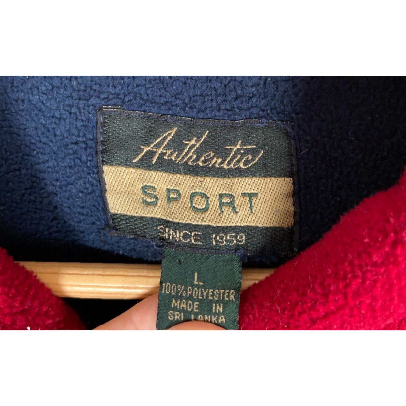 Vintage VINTAGE Authentic Sport Tartan Plaid Fleece Zip Up Jacket Men L Blue Green Unlined 90s Retro Pockets Full Zip Size US L / EU 52-54 / 3 - 3 Thumbnail