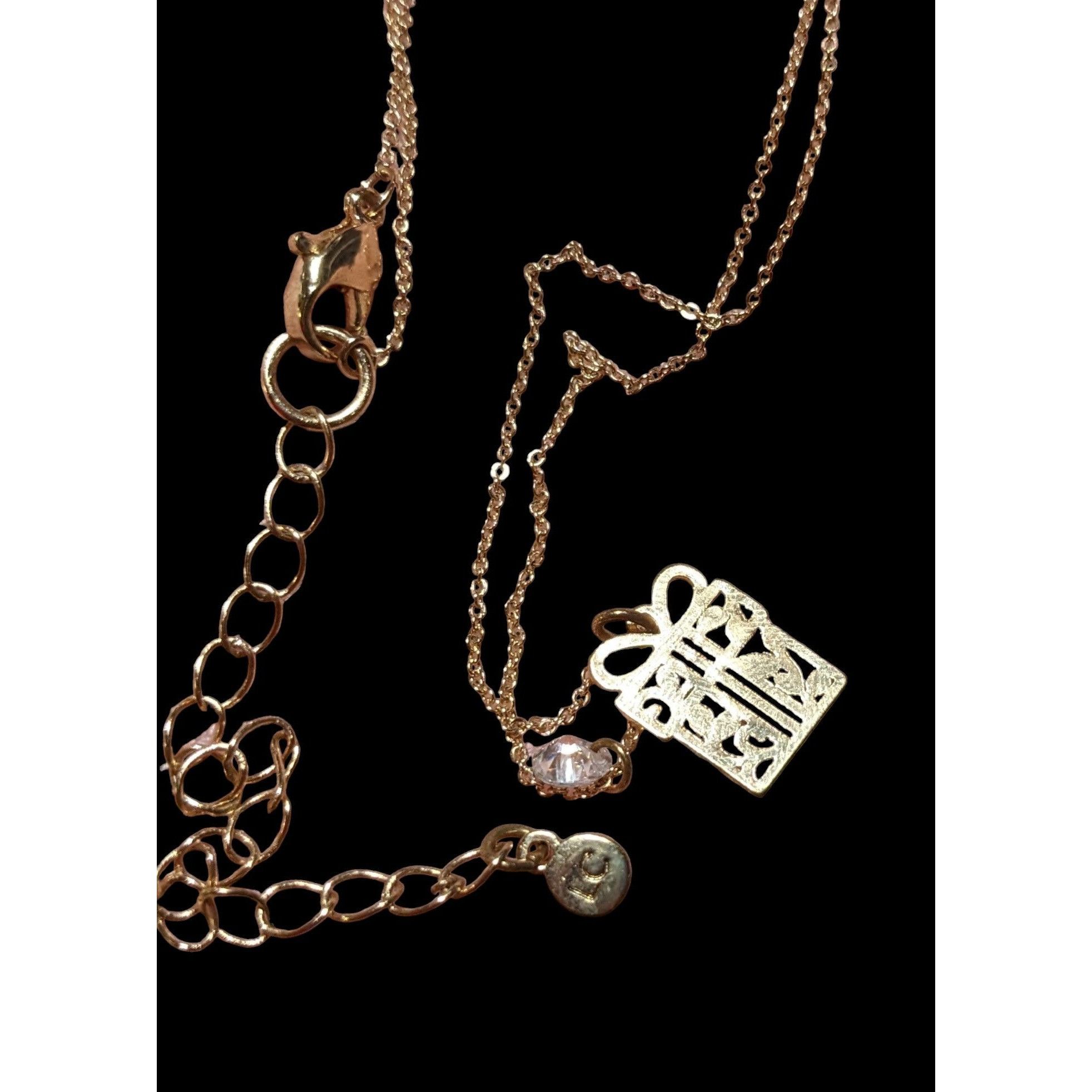 Other Lauren Conrad Minimalist Gold Holiday Gift Necklace Size ONE SIZE - 2 Thumbnail