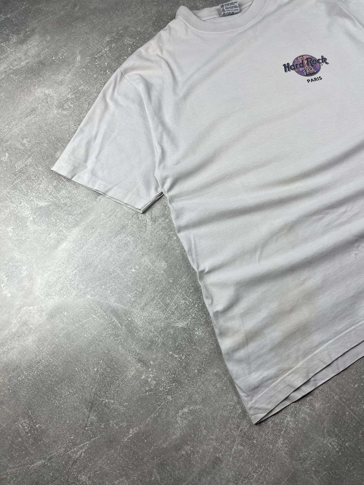 Hard Rock Cafe × Vintage Hard Rock Paris Archive Vintage 90s Rare Big Back Logo 1996 Size US L / EU 52-54 / 3 - 4 Thumbnail