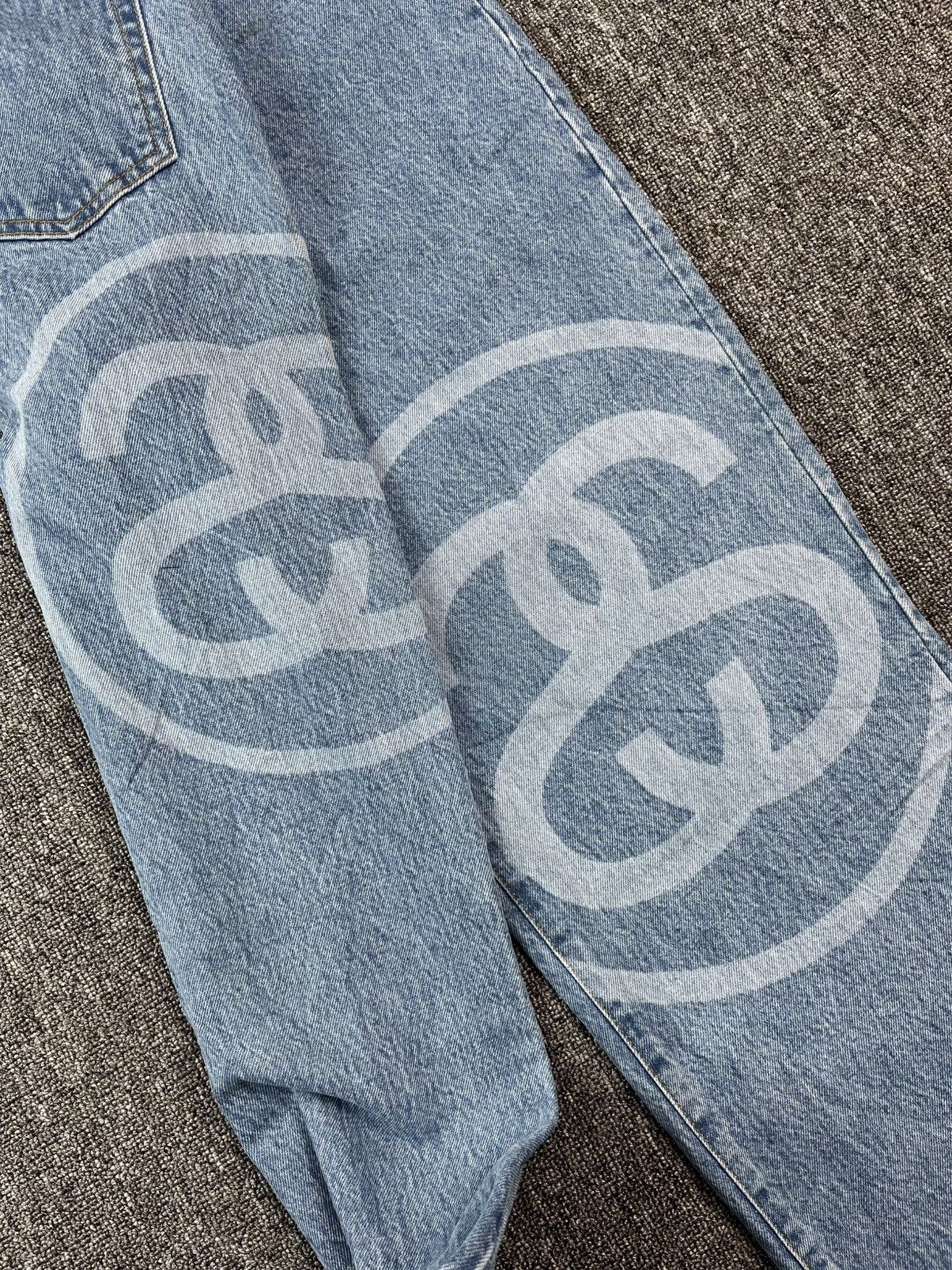 Stussy Stussy big ol double SS jeans Size US 30 / EU 46 - 2 Thumbnail