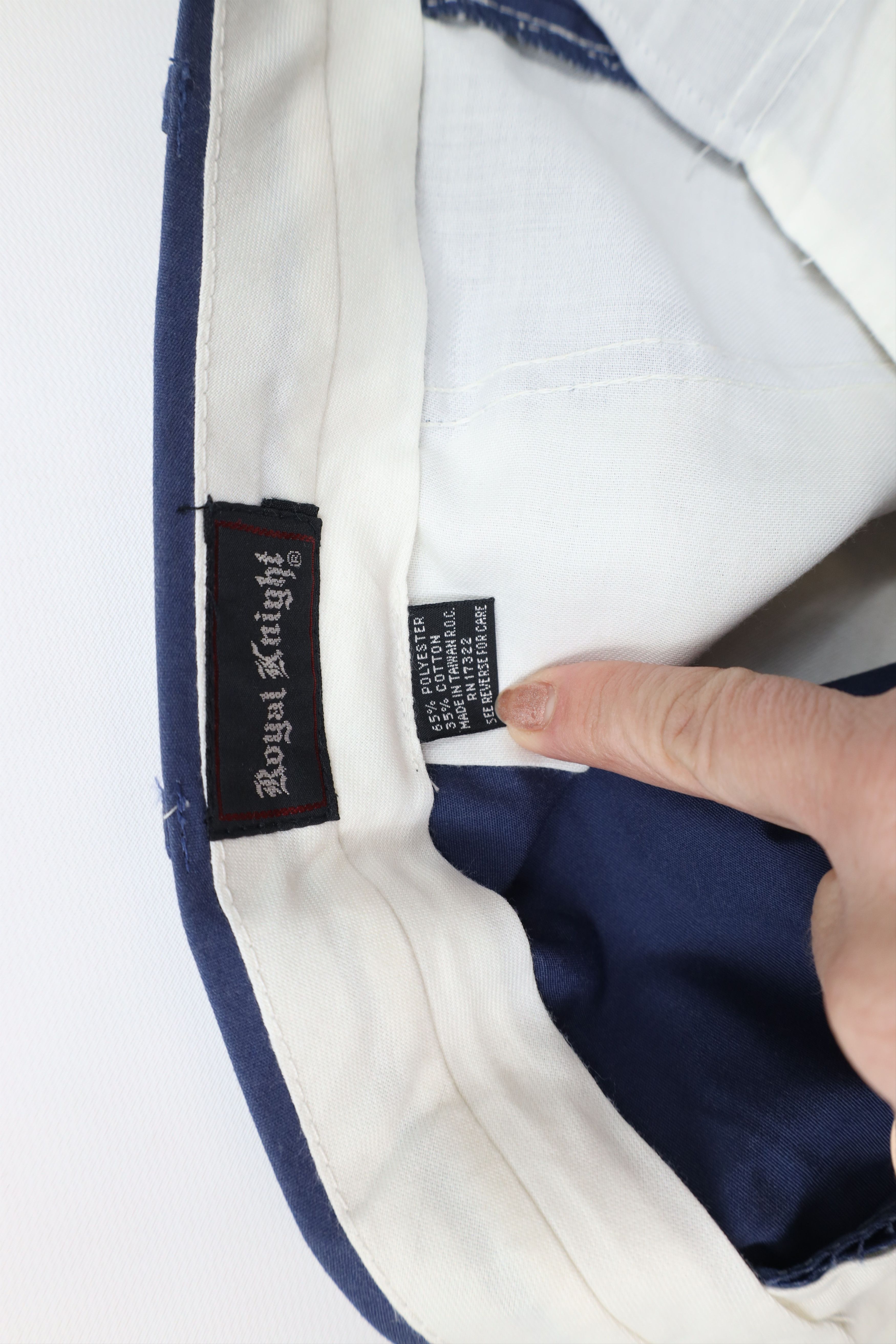 Vintage Vintage 80s 90s Streetwear Above Knee Golf Chino Shorts Blue Size US 43 - 8 Thumbnail