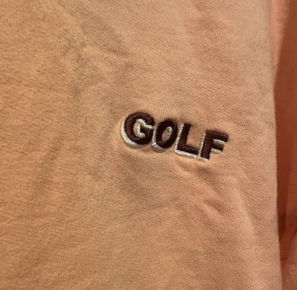 Golf Wang GOLF WANG Men’s Orange sweatshirt 3D brown and white logo Size US XL / EU 56 / 4 - 3 Thumbnail