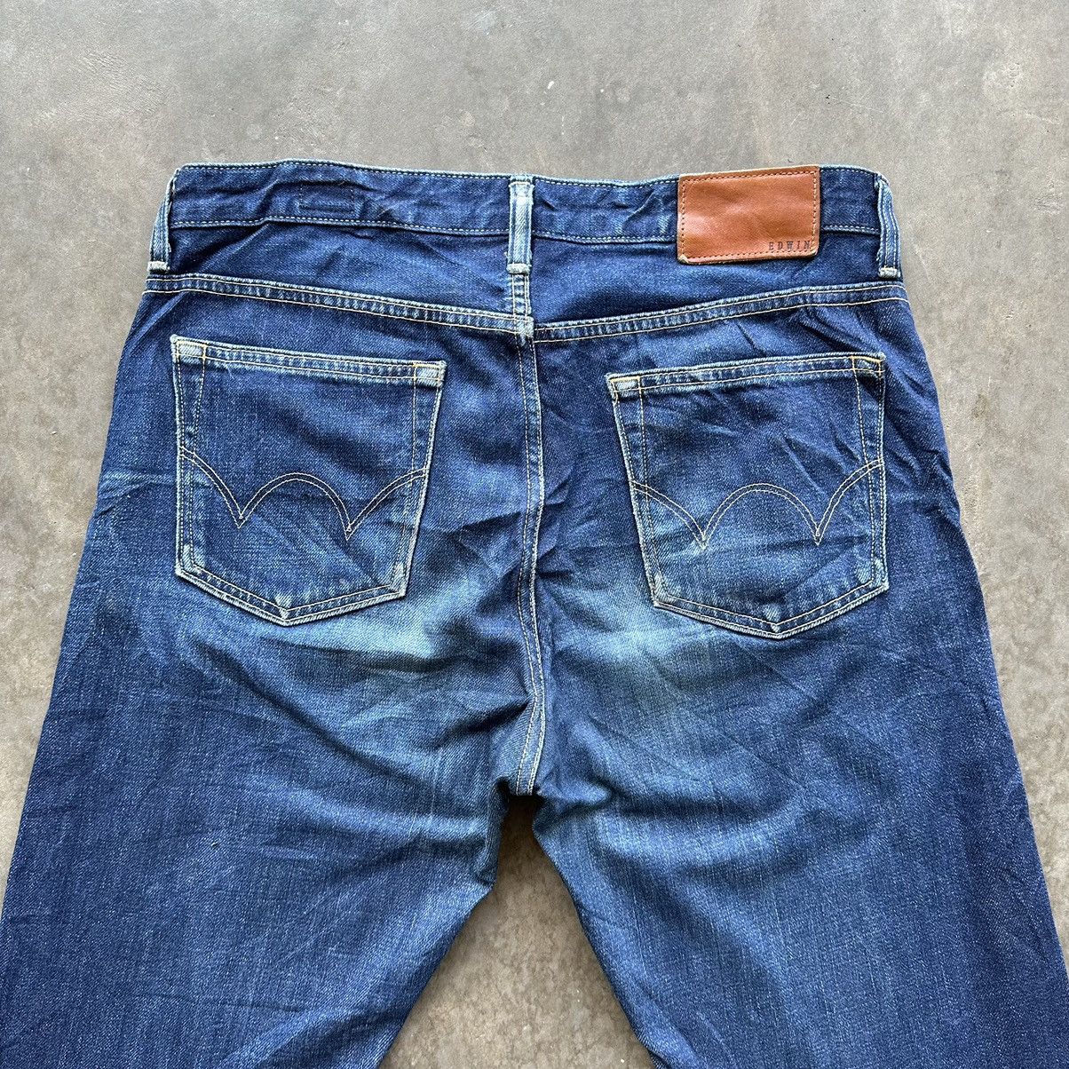 Edwin × Jean × Vintage Vintage Edwin Distressed Faded Denim Jean Pant W31 Size US 31 - 12 Thumbnail