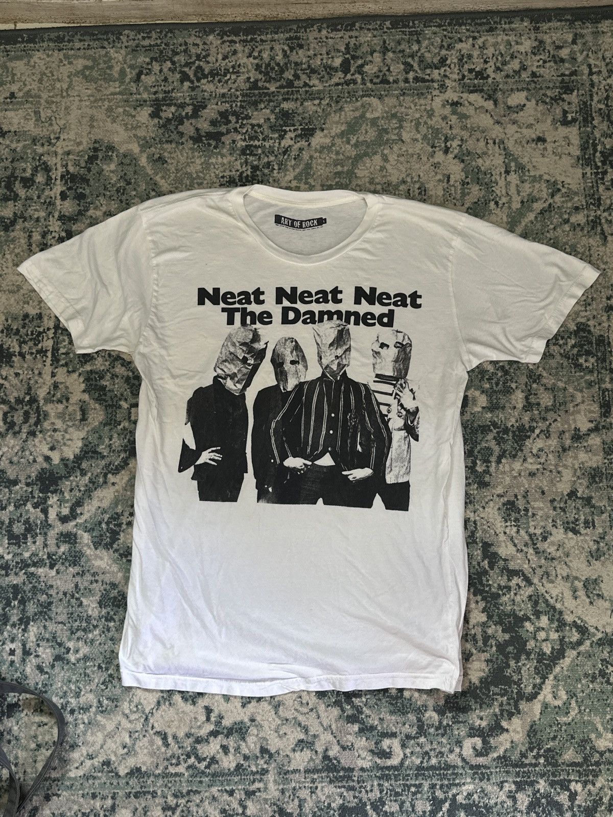 Band Tees The Damned Neat Neat Punk Band Tee (Art of Rock) Size US L / EU 52-54 / 3 - 1 Thumbnail