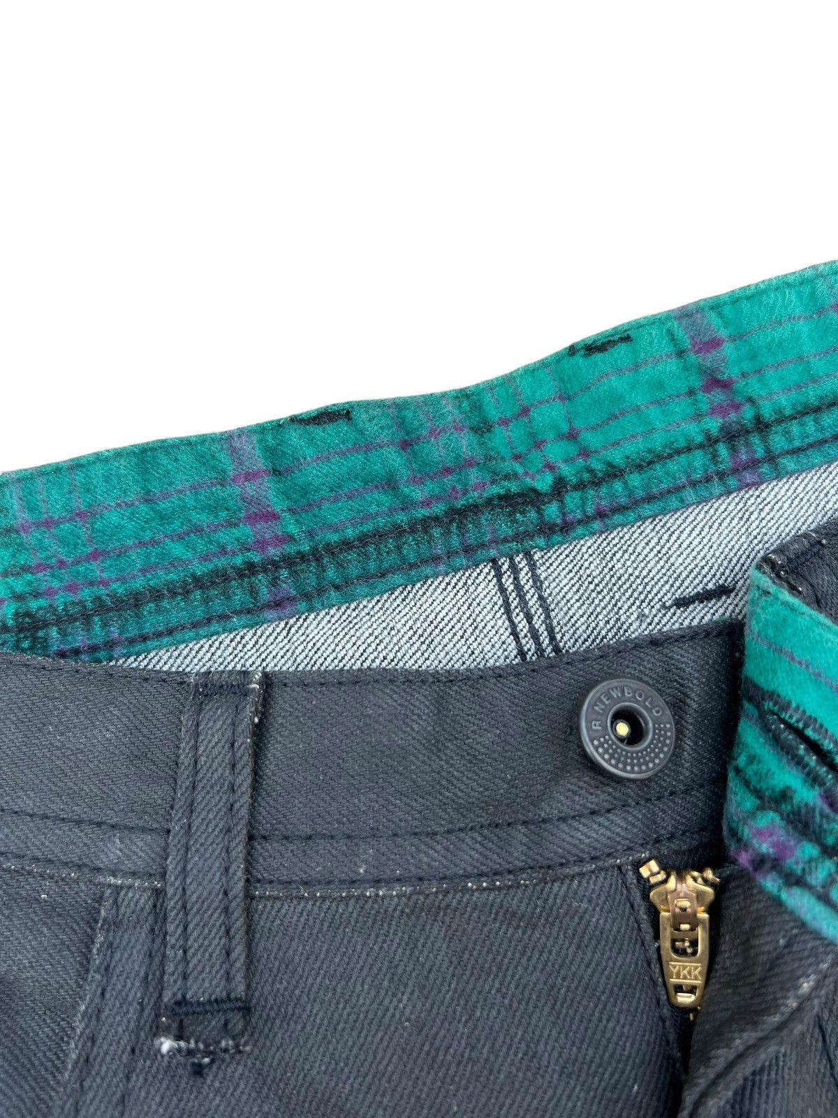 R.Newbold R.Newbold X D.I.E Waxed Denim Regular Jeans Size US 31 - 6 Thumbnail