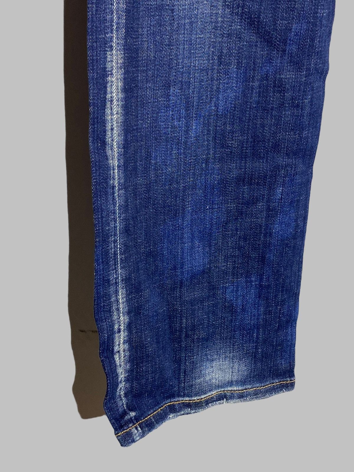 Dsquared2 Dsquared2 Twin Pack Layered Jeans Distressed Washed Denim Size 28" / US 6 / IT 42 - 14 Thumbnail