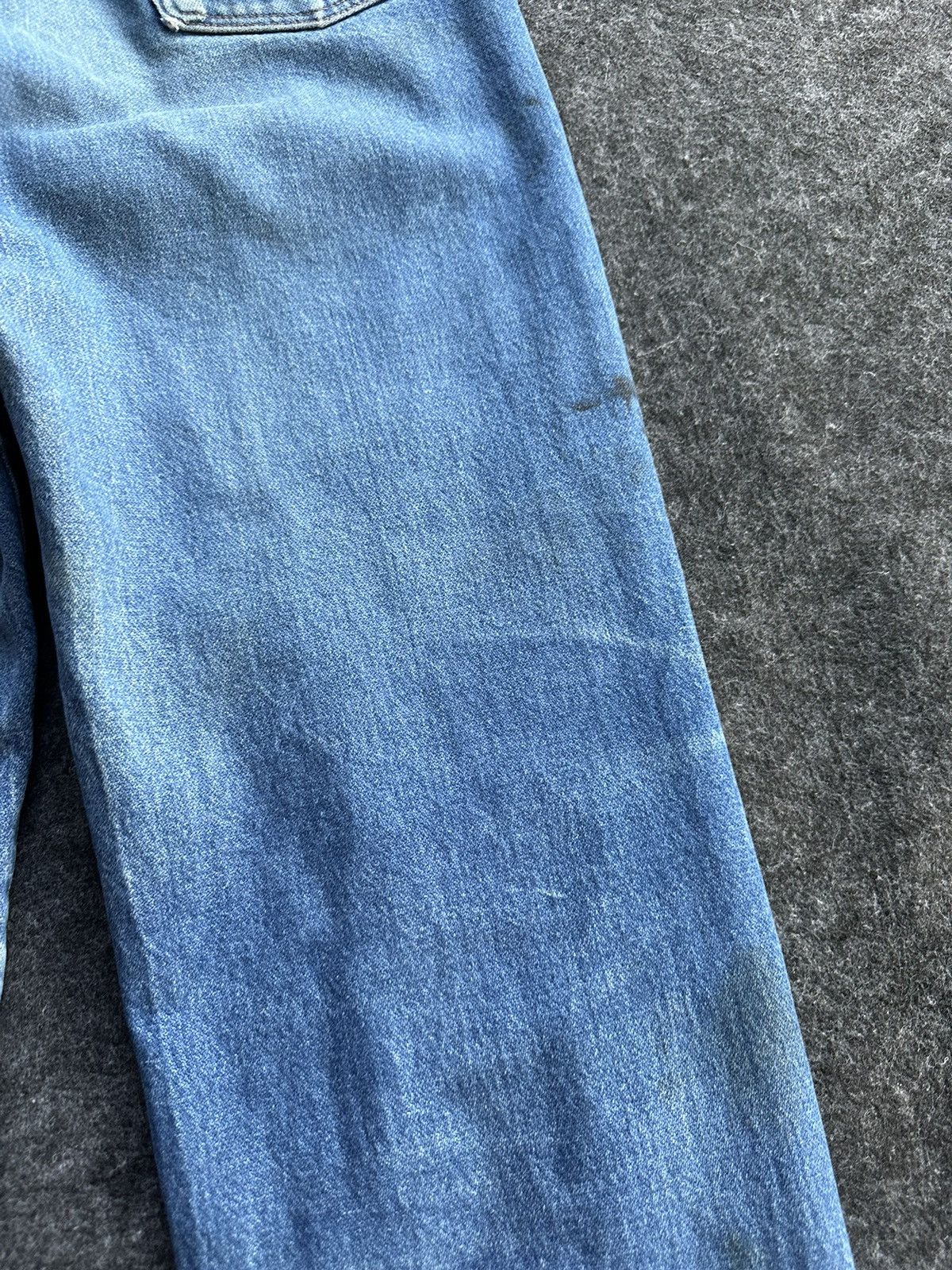 Vintage × Wrangler Vintage Wrangler Dirty Blue Washed Denim D476 Size US 30 / EU 46 - 9 Thumbnail