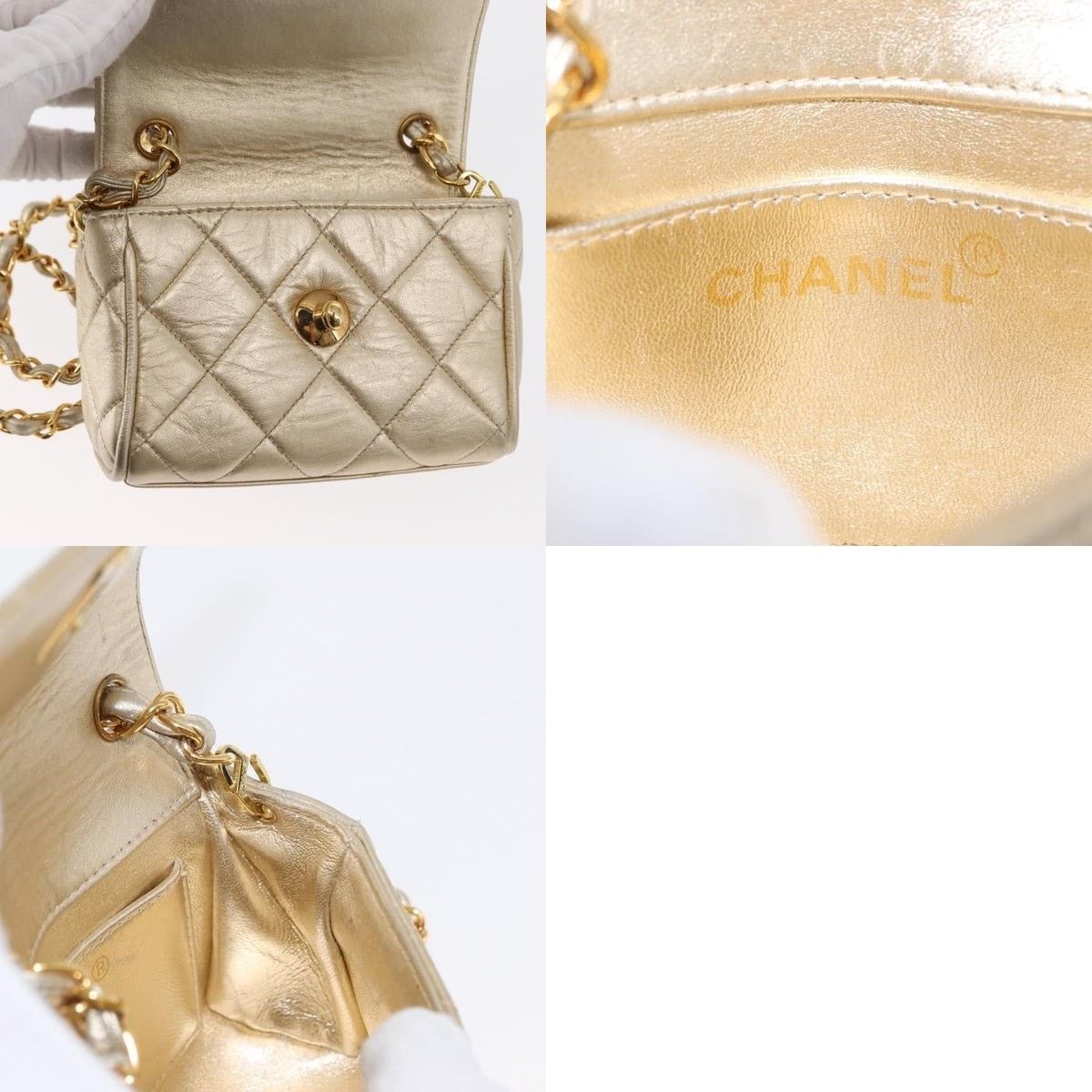 Chanel Chanel Mini Matelasse 13 Chain Shoulder Bag Size ONE SIZE - 8 Thumbnail