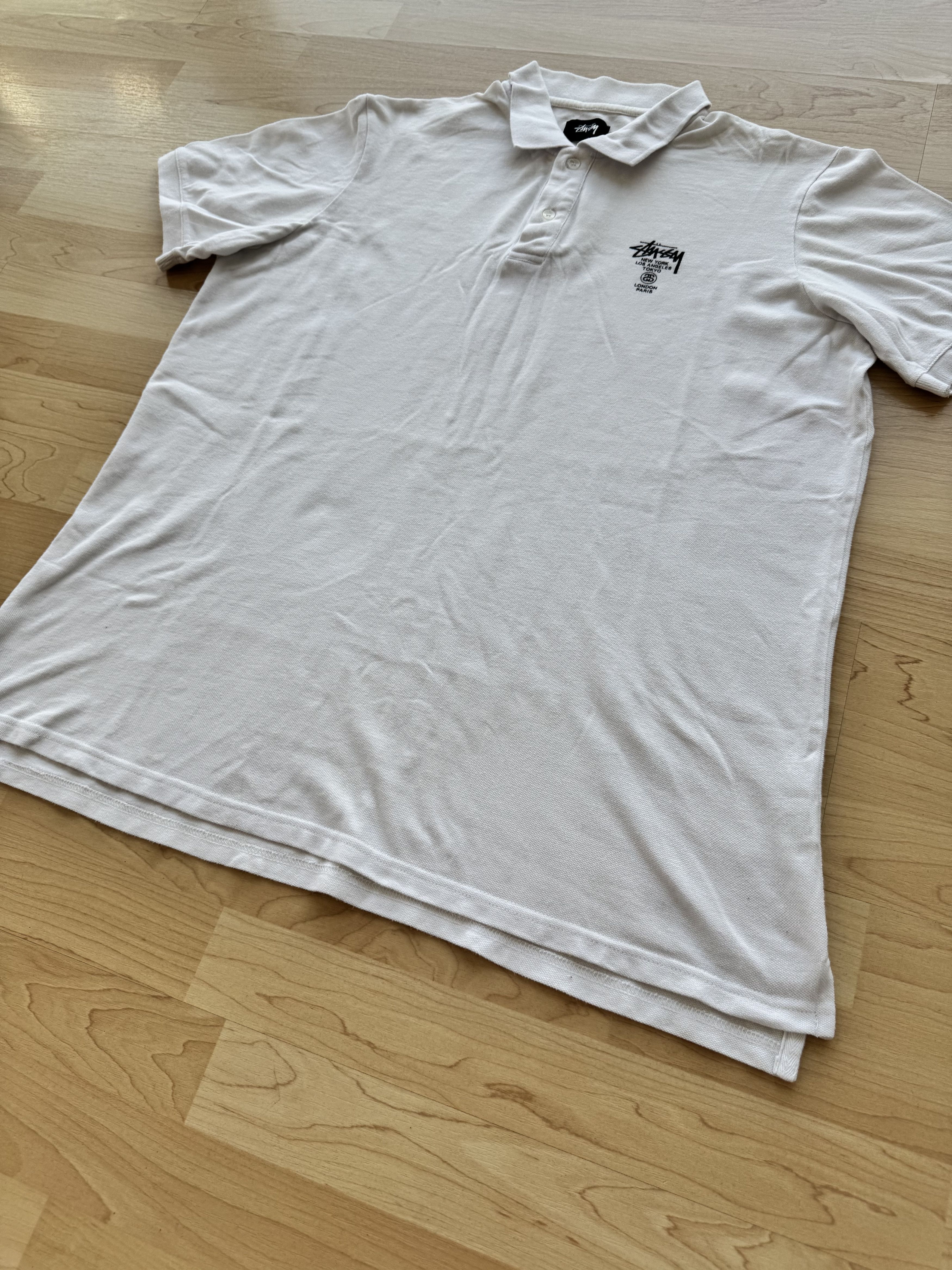 Stussy Vintage Stüssy polo shirt with embroidered logo Size US XXL / EU 58 / 5 - 4 Thumbnail