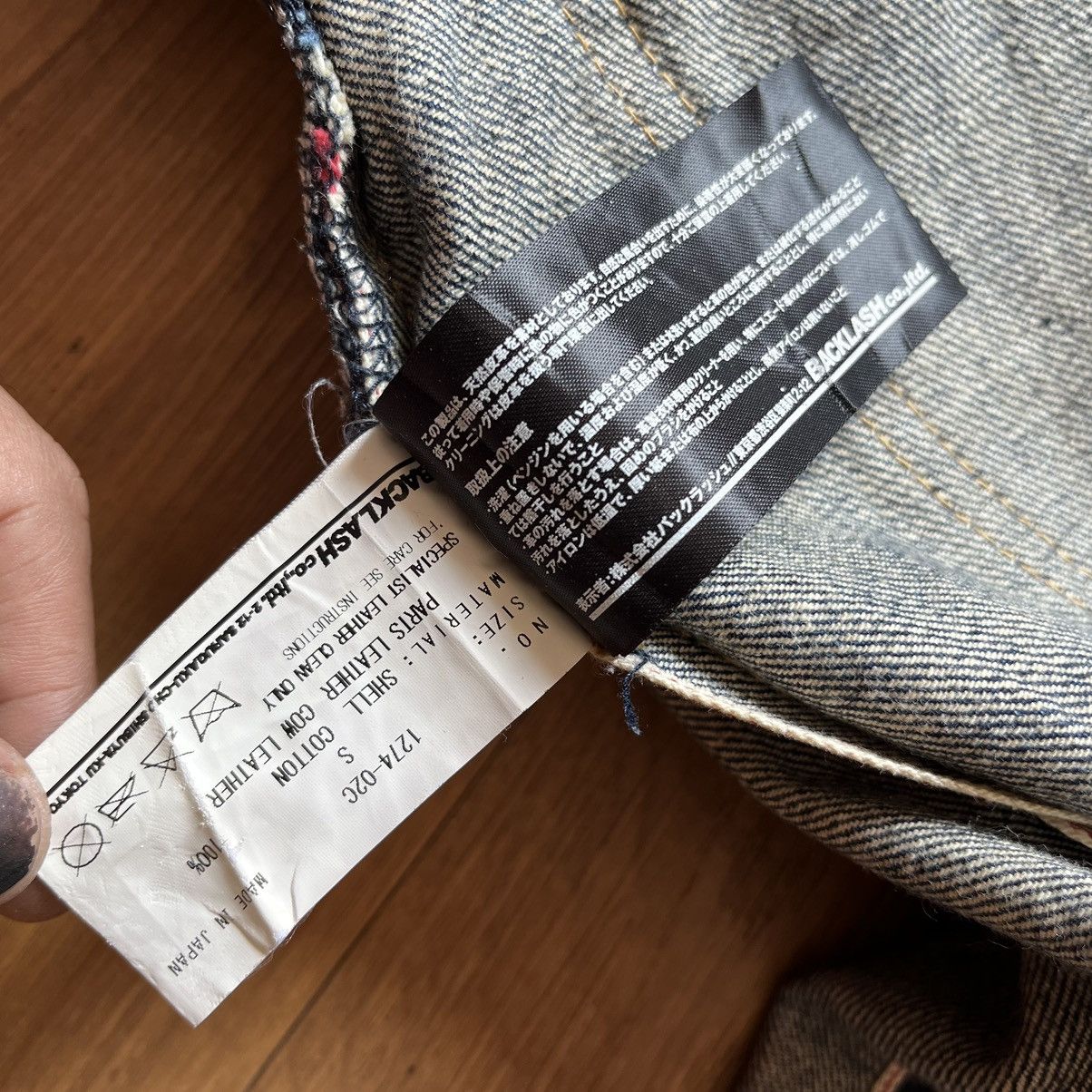 If Six Was Nine × Isamu Katayama Backlash × Le Grande Bleu (L.G.B.) Isamu Katayama Backlash Ripped Selvedge Bootcut Denim Pants Size US 32 / EU 48 - 9 Thumbnail