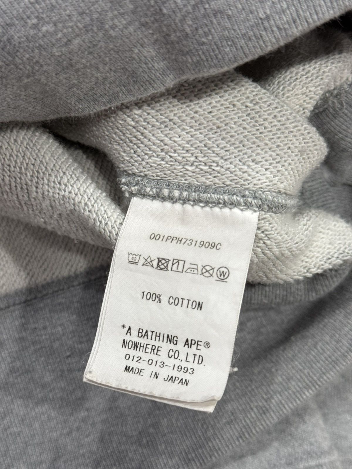 Bape × JJJJound Bape JJJJound "A Tasteful Ape" Hoodie Size US S / EU 44-46 / 1 - 7 Thumbnail
