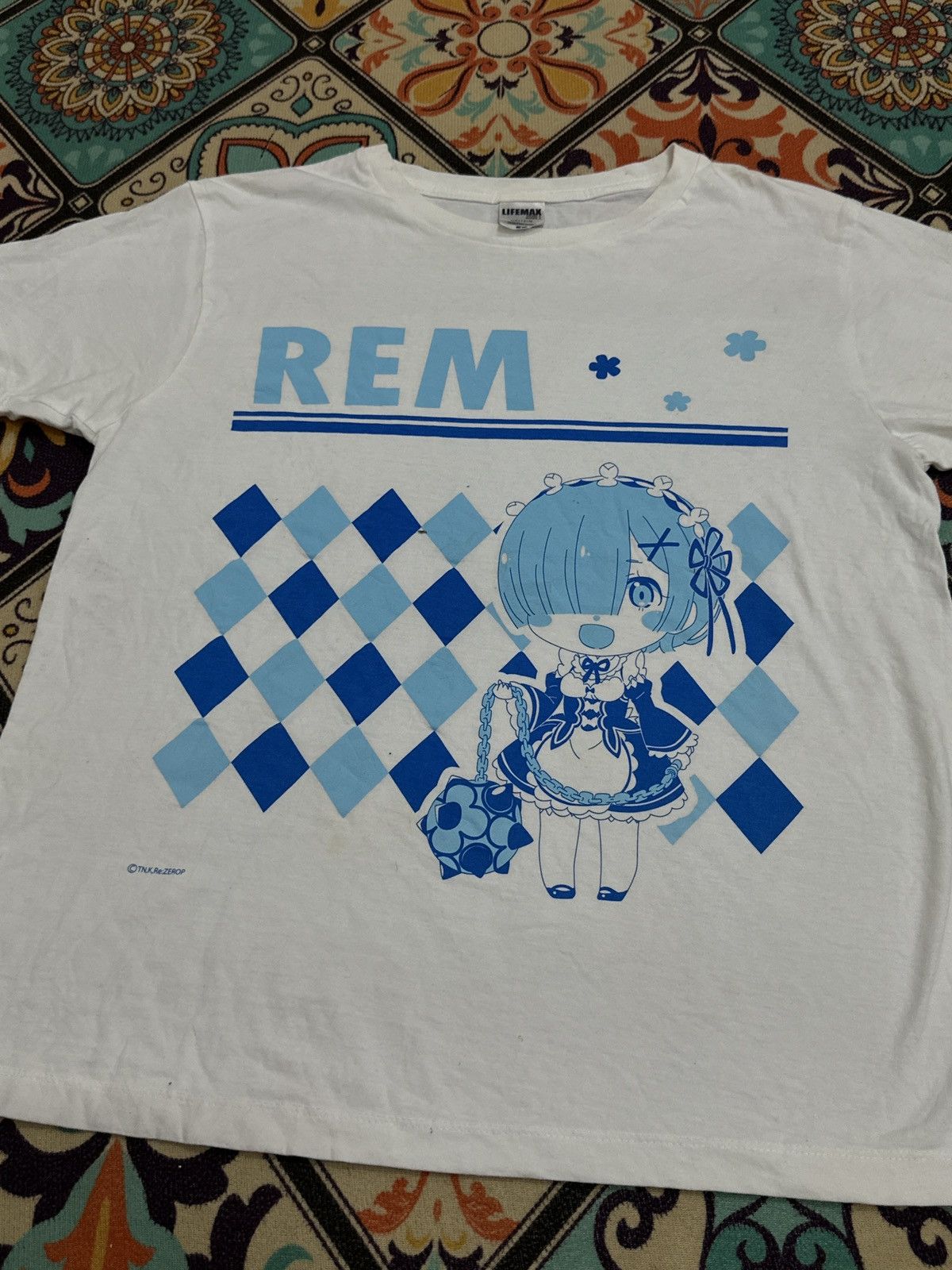 Anime Re:Zero Rem Anime Character Weeb Tshirt Size US M / EU 48-50 / 2 - 5 Thumbnail