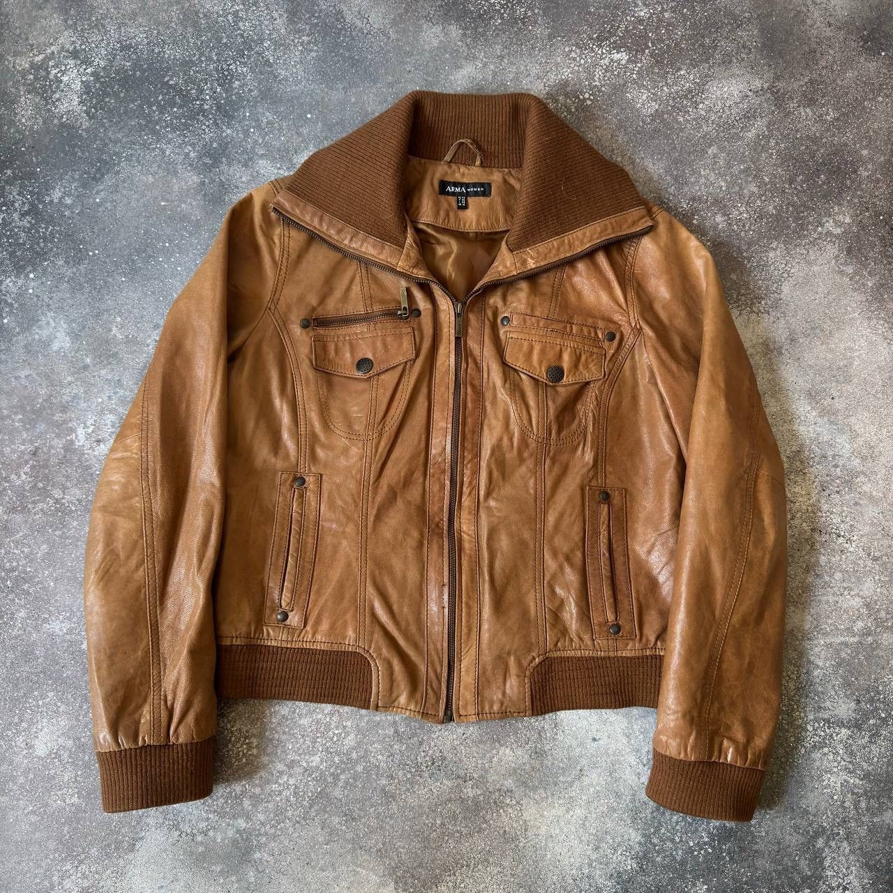 Hysteric Glamour × Japanese Brand × Vintage Japan Retro Style Vintage Leather Jacket Size XL / US 12-14 / IT 48-50 - 1 Thumbnail