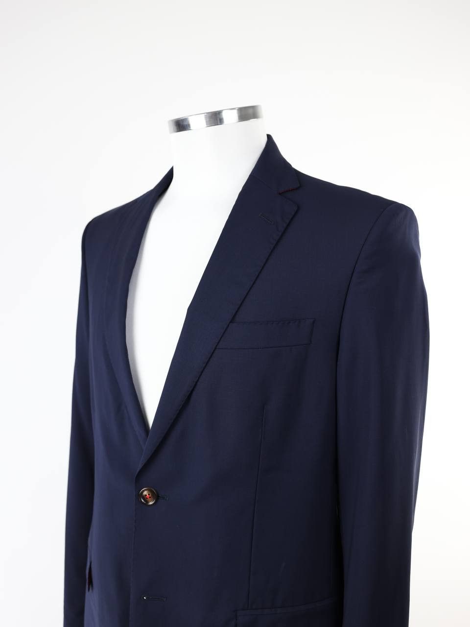 Carolina Herrera CAROLINA HERRERA Single-breasted wool blazer jacket Size 50R - 3 Thumbnail