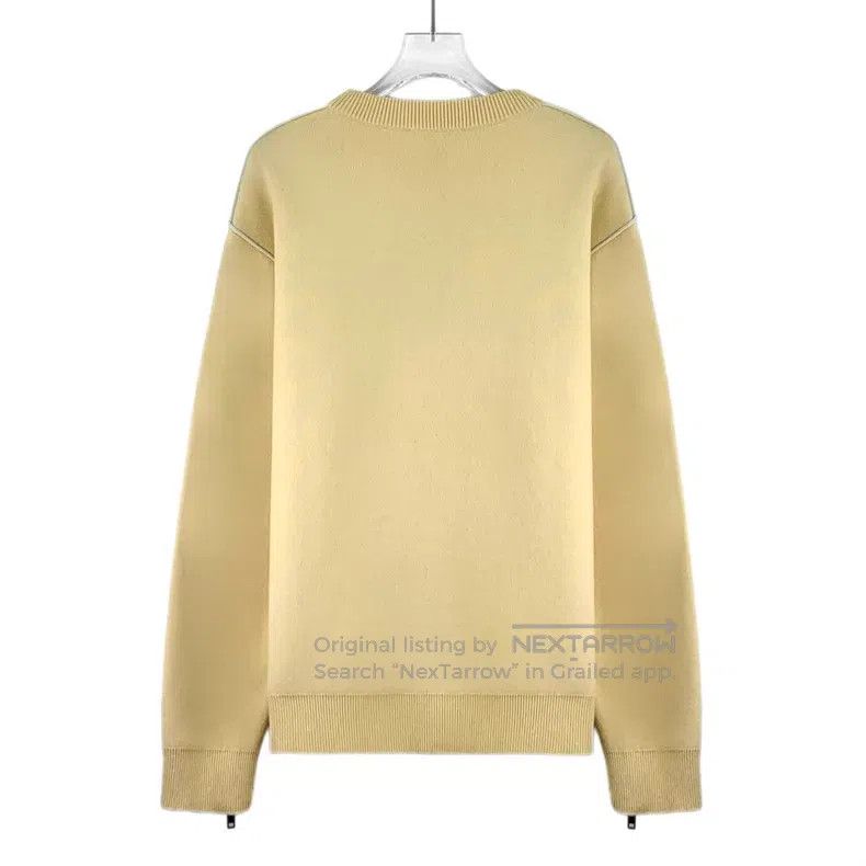 Louis Vuitton Louis Vuitton 22 Light Yellow Wool Crew Neck Long Sleeve K Size US XS / EU 42 / 0 - 2 Thumbnail