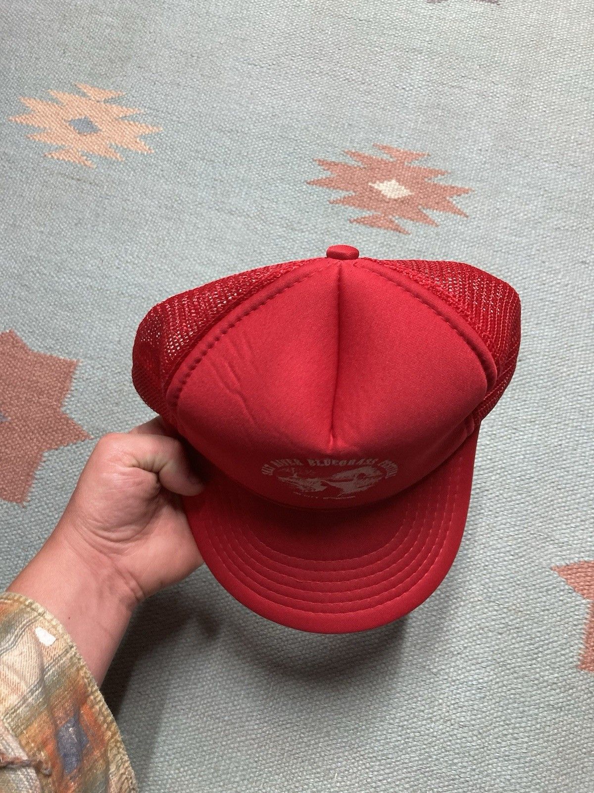 Vintage trucker hat salt river bluegrass festival oil city Michigan Size ONE SIZE - 3 Thumbnail