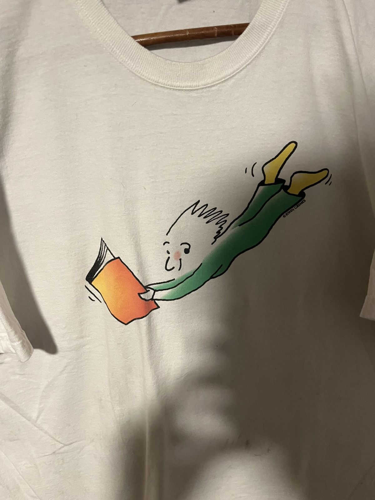 Fruit Of The Loom × Hanes × Vintage Vintage 90’s Y2K 2000’s Peach Pit publishers of books tee Size US XL / EU 56 / 4 - 3 Thumbnail