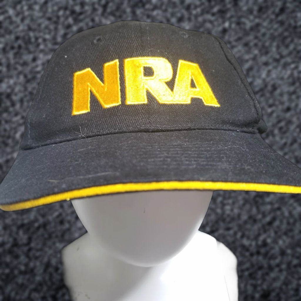 Vintage NRA Hat Cap National Rifle Association Strapback USA Flag Size ONE SIZE - 1 Thumbnail