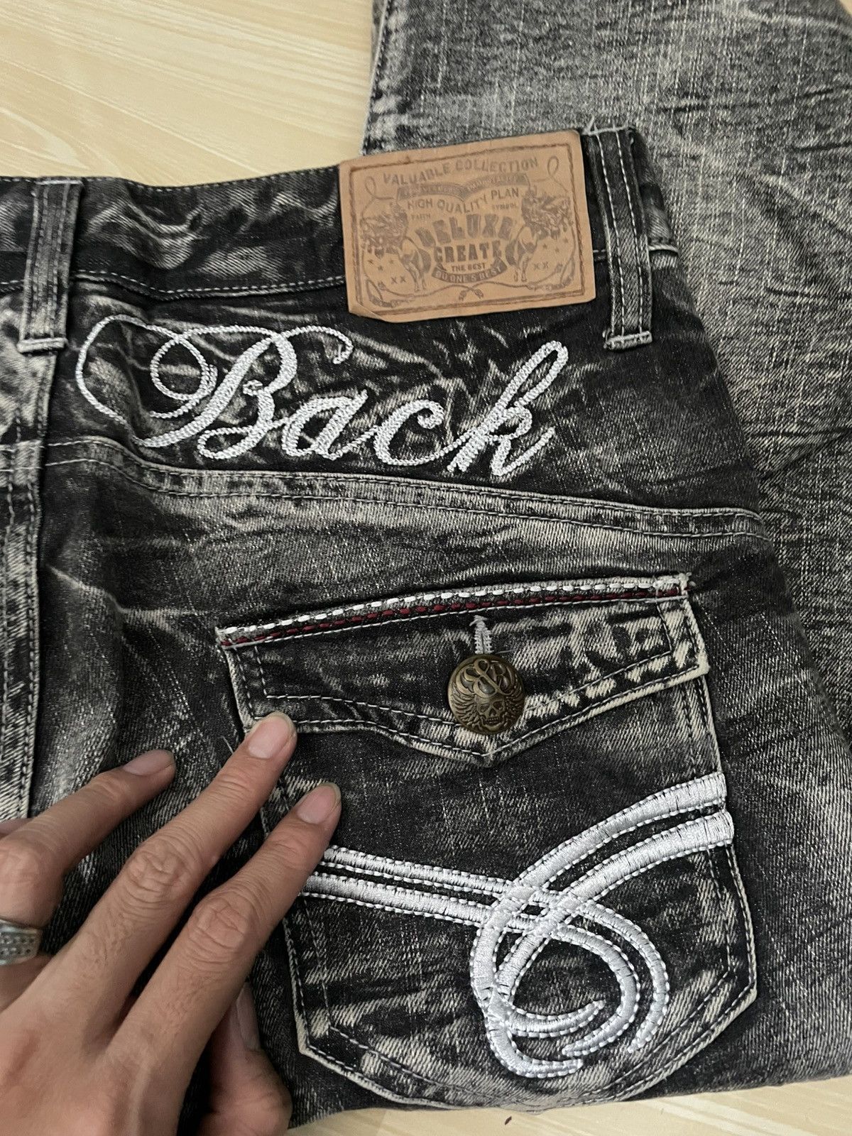 Japanese Brand Y2K Creation fadding denim y2k Size US 32 / EU 48 - 9 Thumbnail