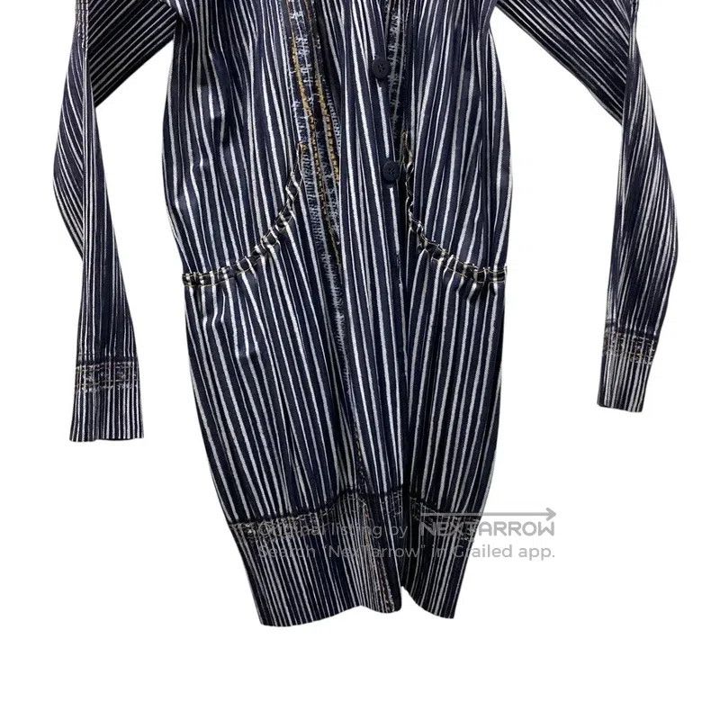 Issey Miyake Issey Miyake Pleated Long Shirt Size L / US 10 / IT 46 - 4 Thumbnail