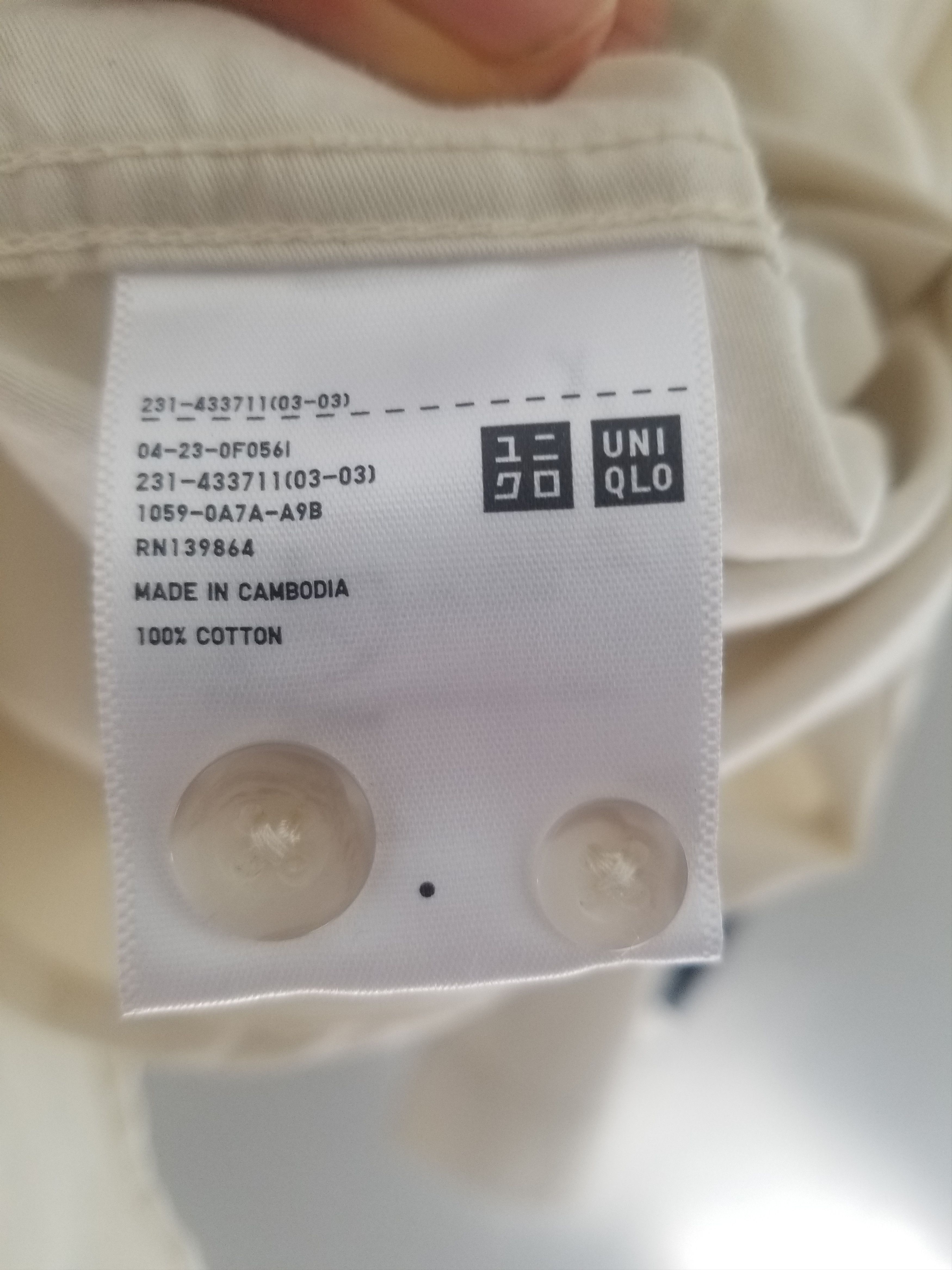 Uniqlo Oversized Shirt Size S / US 4 / IT 40 - 3 Thumbnail