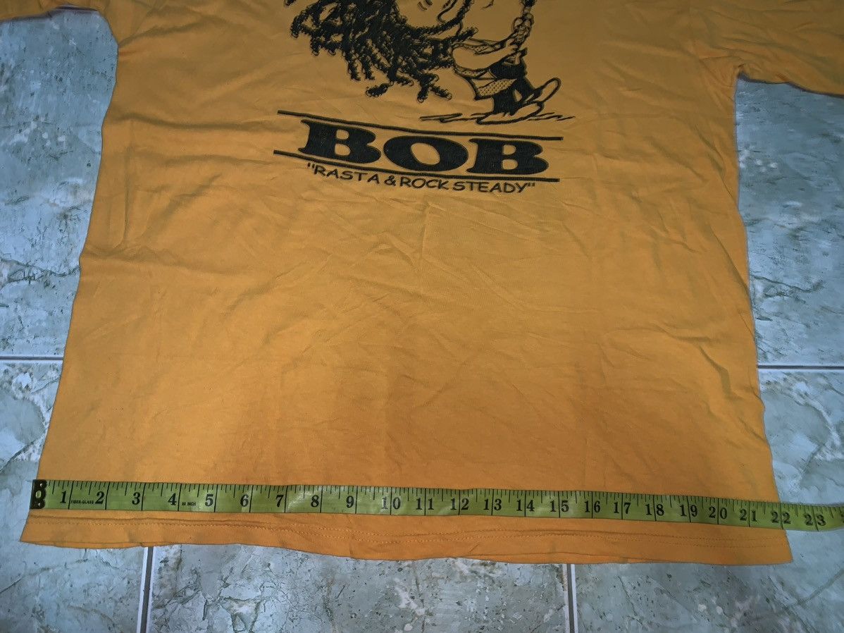 Vintage Vintage 90’s BOB MARLEY T-shirt RARE!!!(Binding Now) Size US M / EU 48-50 / 2 - 9 Thumbnail
