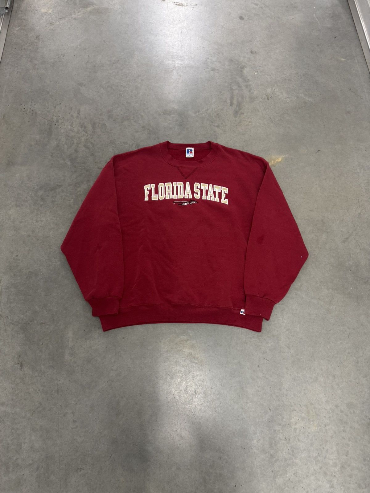 Russell Athletic Russell Athletic Florida State Seminoles Sweatshirt Vintage Size US XL / EU 56 / 4 - 7 Thumbnail