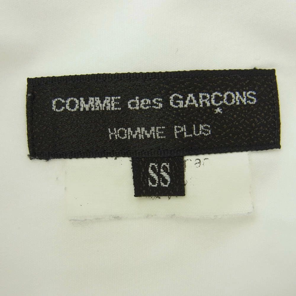 Comme des Garcons Homme Plus Shirt Big collar Long sleeve chest pocket cotton White Size US XS / EU 42 / 0 - 5 Thumbnail