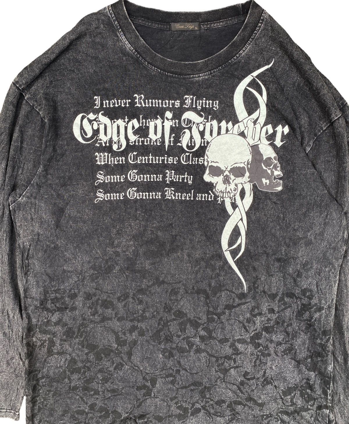 Beauty Beast × Hysteric Glamour × Japanese Brand Cross Keys Japanese Poem longsleeve Ifsixwasnine lgb style Size US XXL / EU 58 / 5 - 5 Thumbnail