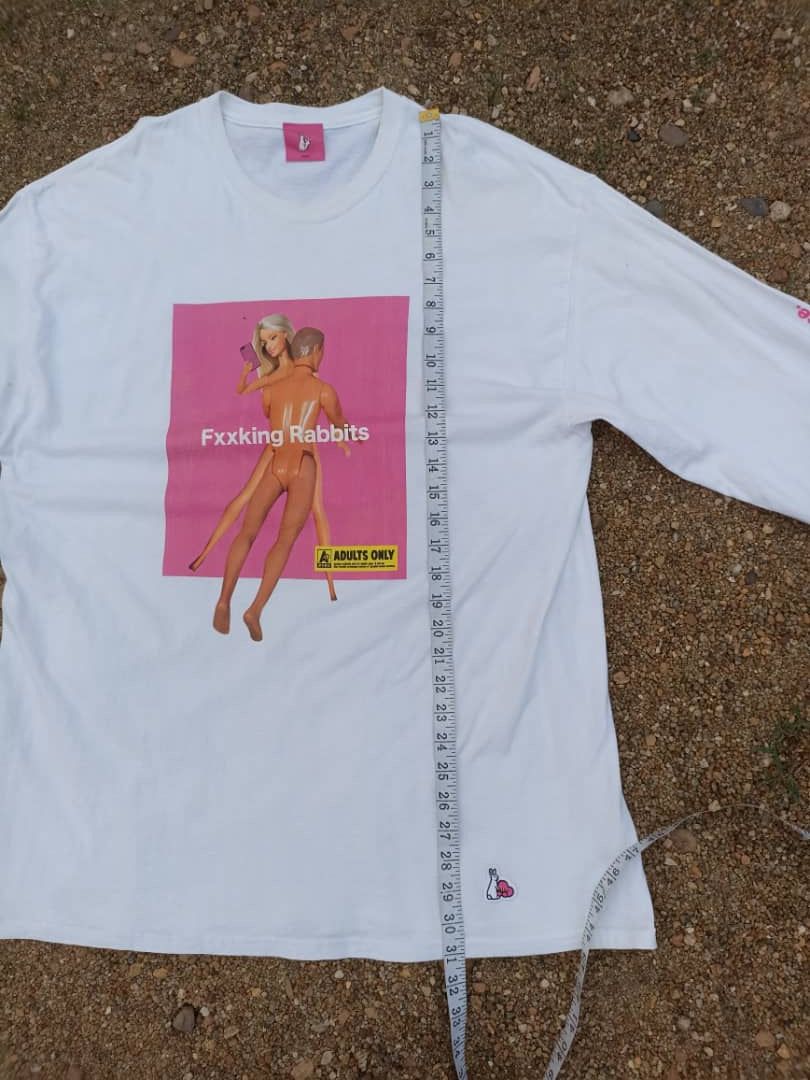 FR2 Fxxking Rabbits Doll Hugging Naked Size US L / EU 52-54 / 3 - 13 Thumbnail