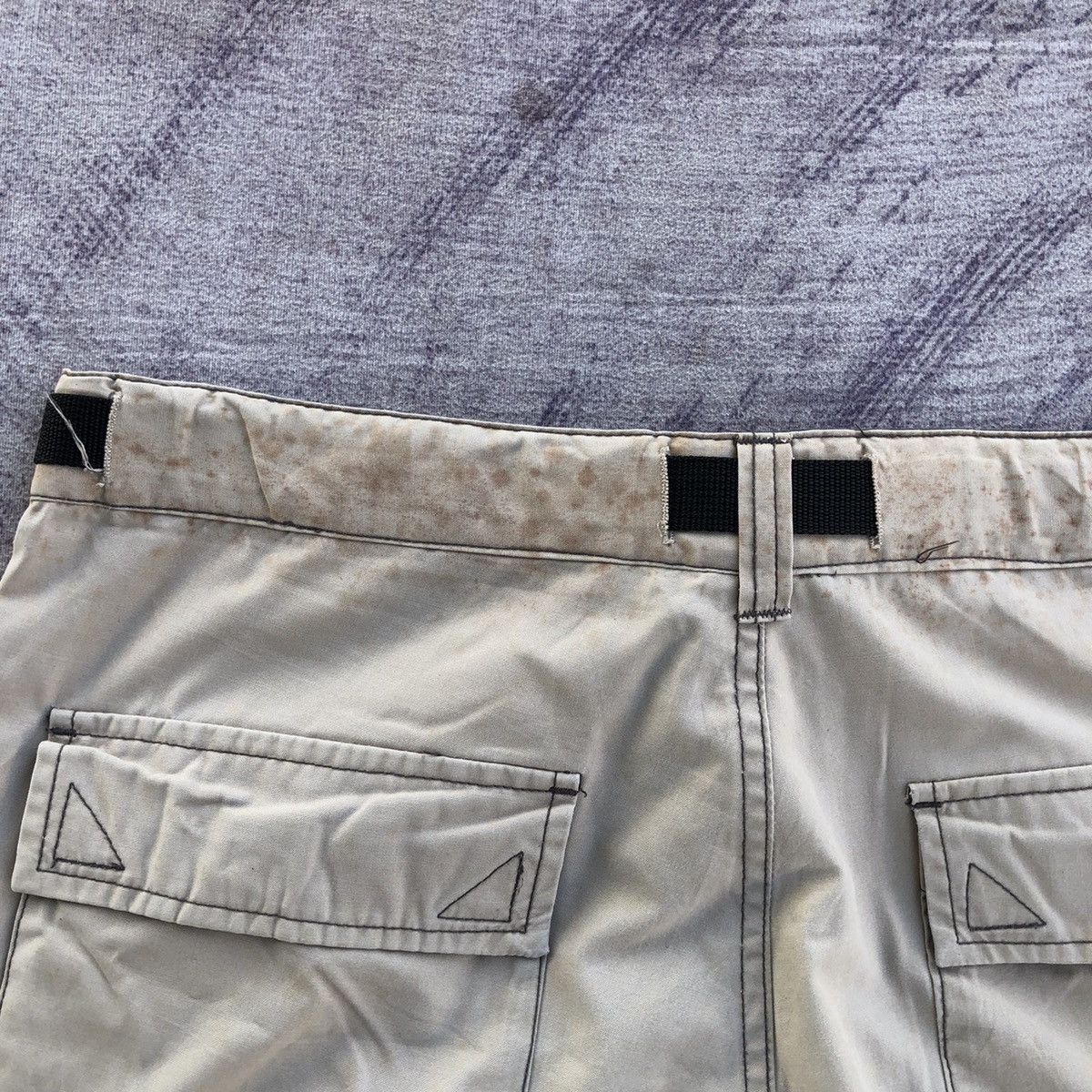 Japanese Brand Japanese Faded chevre Outdoor Cargo pants With 10 pocket Size US 36 / EU 52 - 16 Thumbnail
