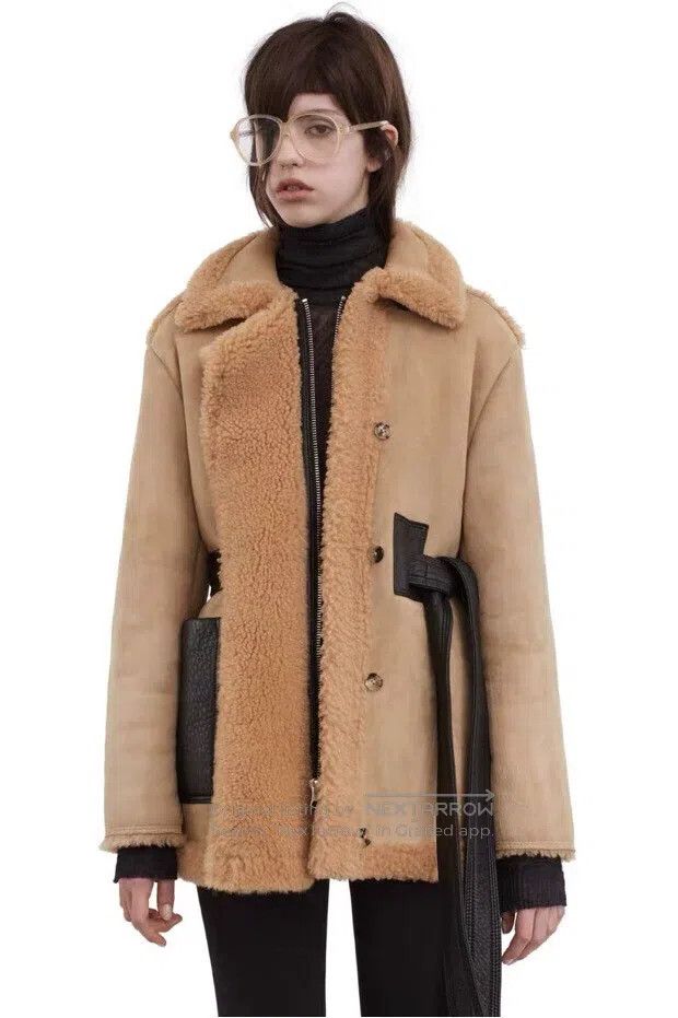 Acne Studios Acne Studios Shearling and Leather Combination Leather Coa Size XS / US 0-2 / IT 36-38 - 7 Thumbnail