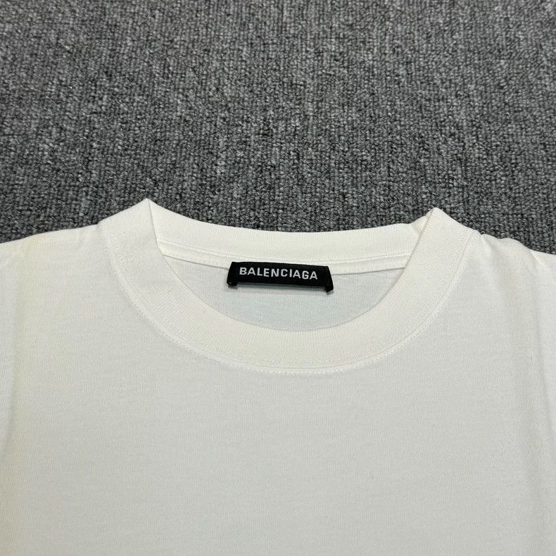 Balenciaga Balenciaga White mailbox logo printed short sleeve T-shirt Size US S / EU 44-46 / 1 - 4 Thumbnail