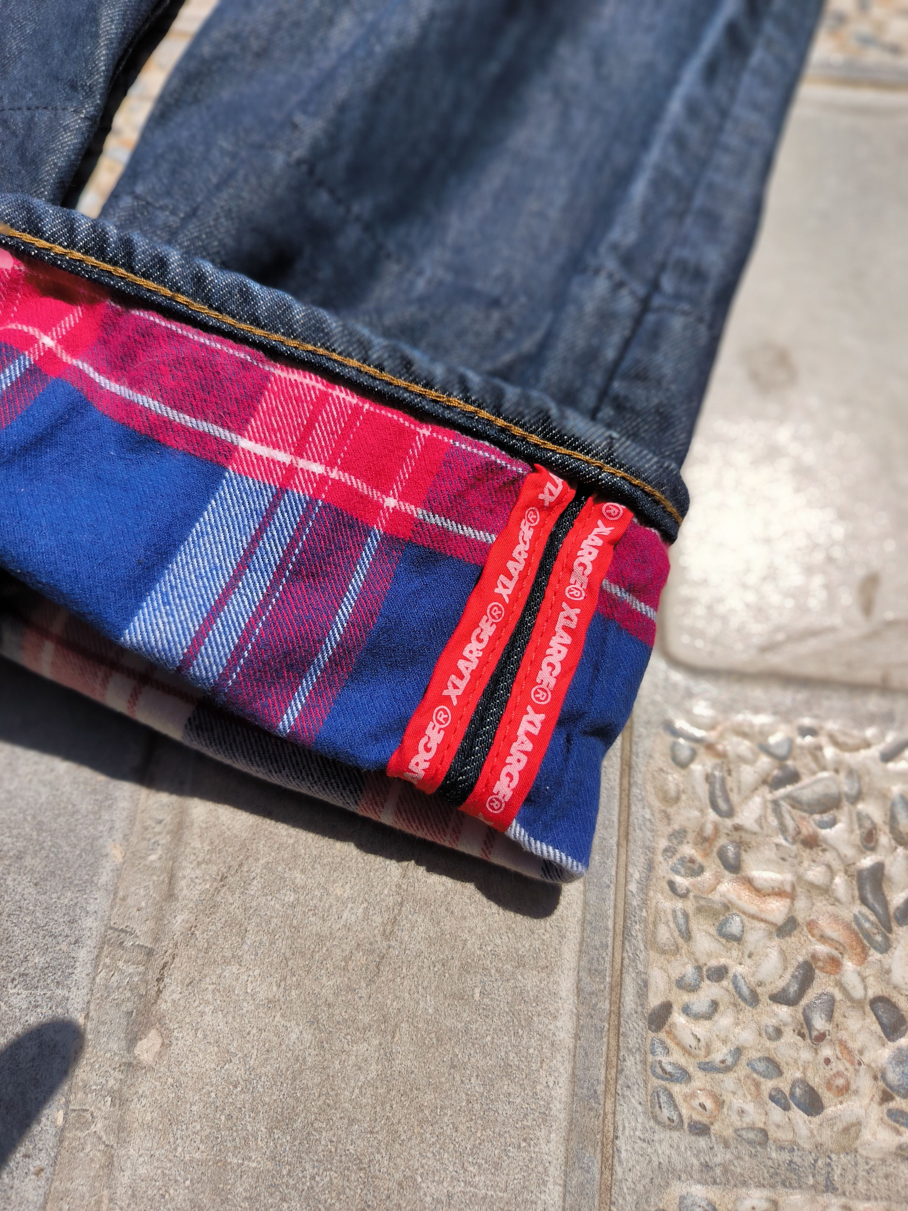 Xlarge XLARGE Selvedge Denim Jeans Iconic Logo Size US 34 / EU 50 - 9 Thumbnail
