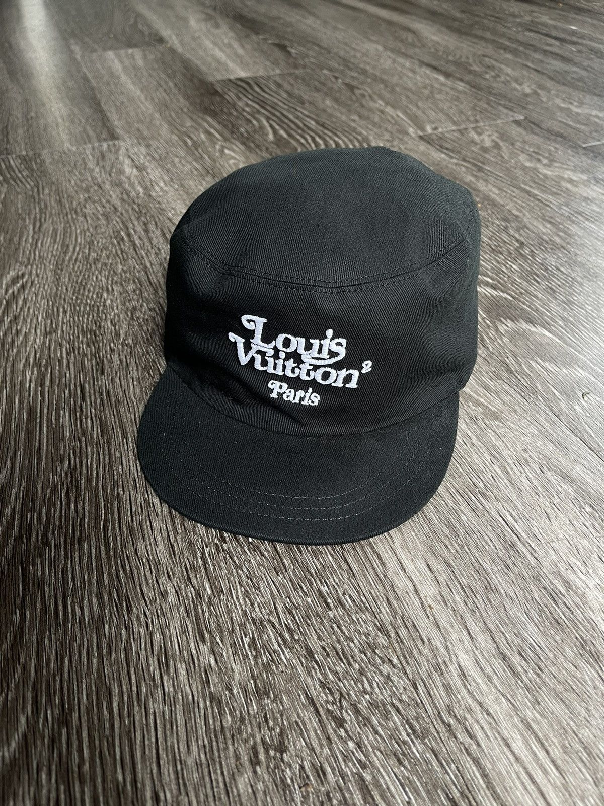 Louis Vuitton Louis Vuitton Nigo Army Cap Black Size ONE SIZE - 1 Thumbnail