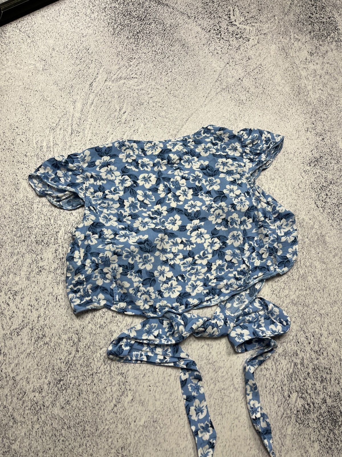 Denim & Supply Ralph Lauren Denim & Supply Ralph Lauren Floral Pattern Women’s Crop Top Size XS / US 0-2 / IT 36-38 - 10 Thumbnail