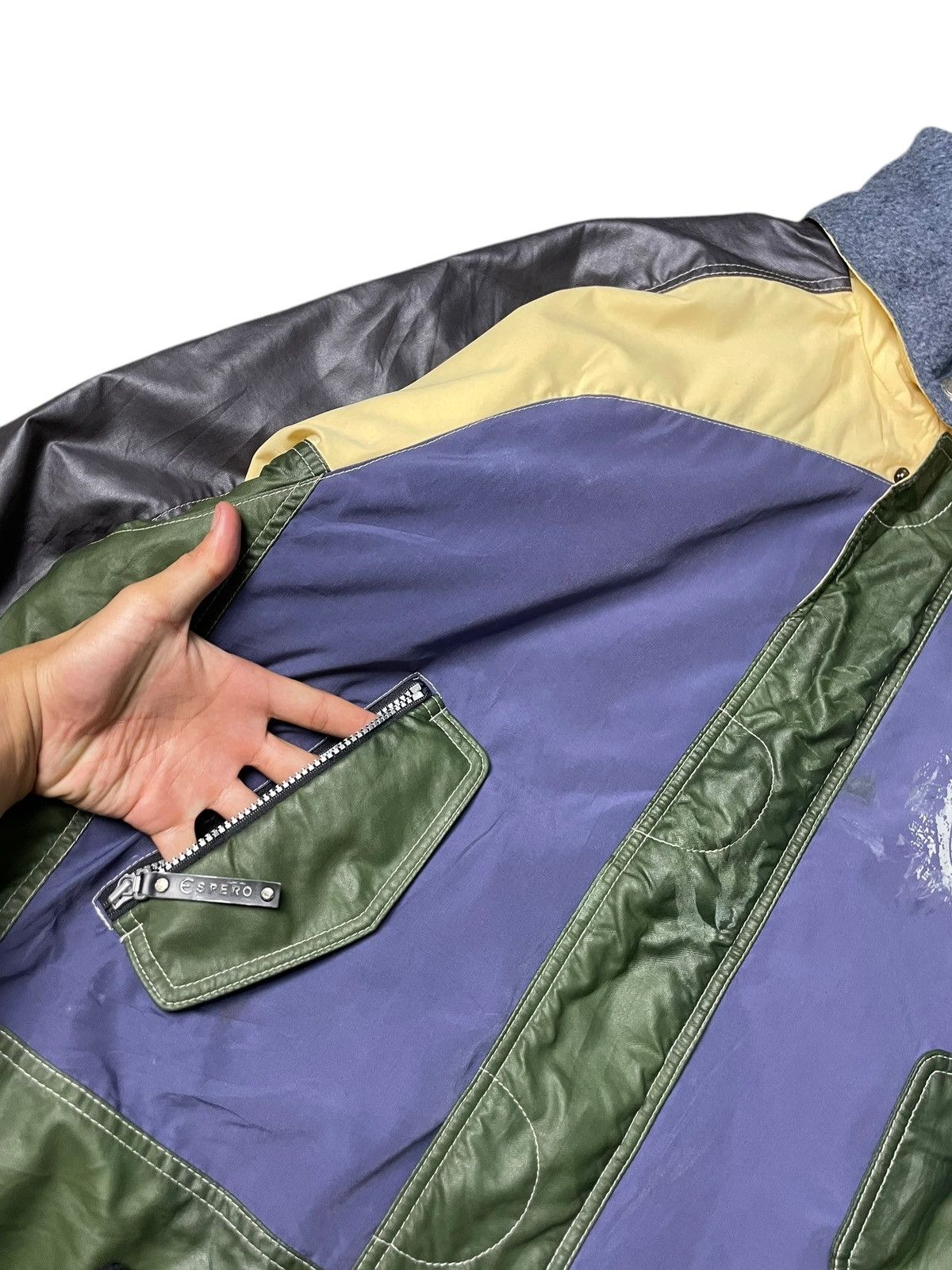 Designer × Japanese Brand × Vintage Vintage ESPERO Brand Multi pocket Hooded Jacket (88) Size US XL / EU 56 / 4 - 5 Thumbnail