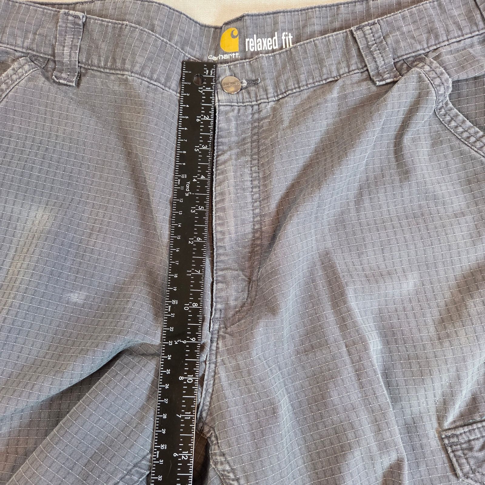Carhartt carhartt relaxed fit gray work pants 40x32 Size US 40 / EU 56 - 10 Thumbnail