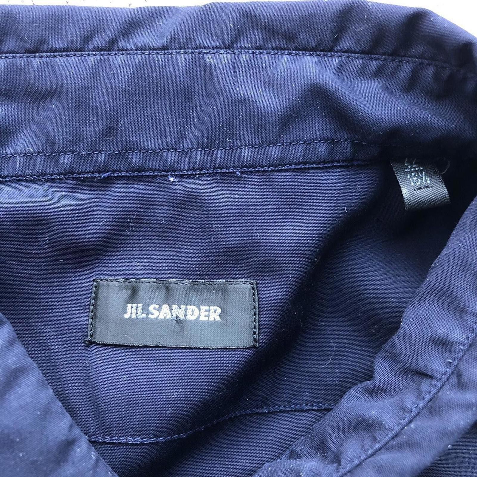 Jil Sander Jil Sander Concealed Button Up Shirt Size US L / EU 52-54 / 3 - 3 Thumbnail