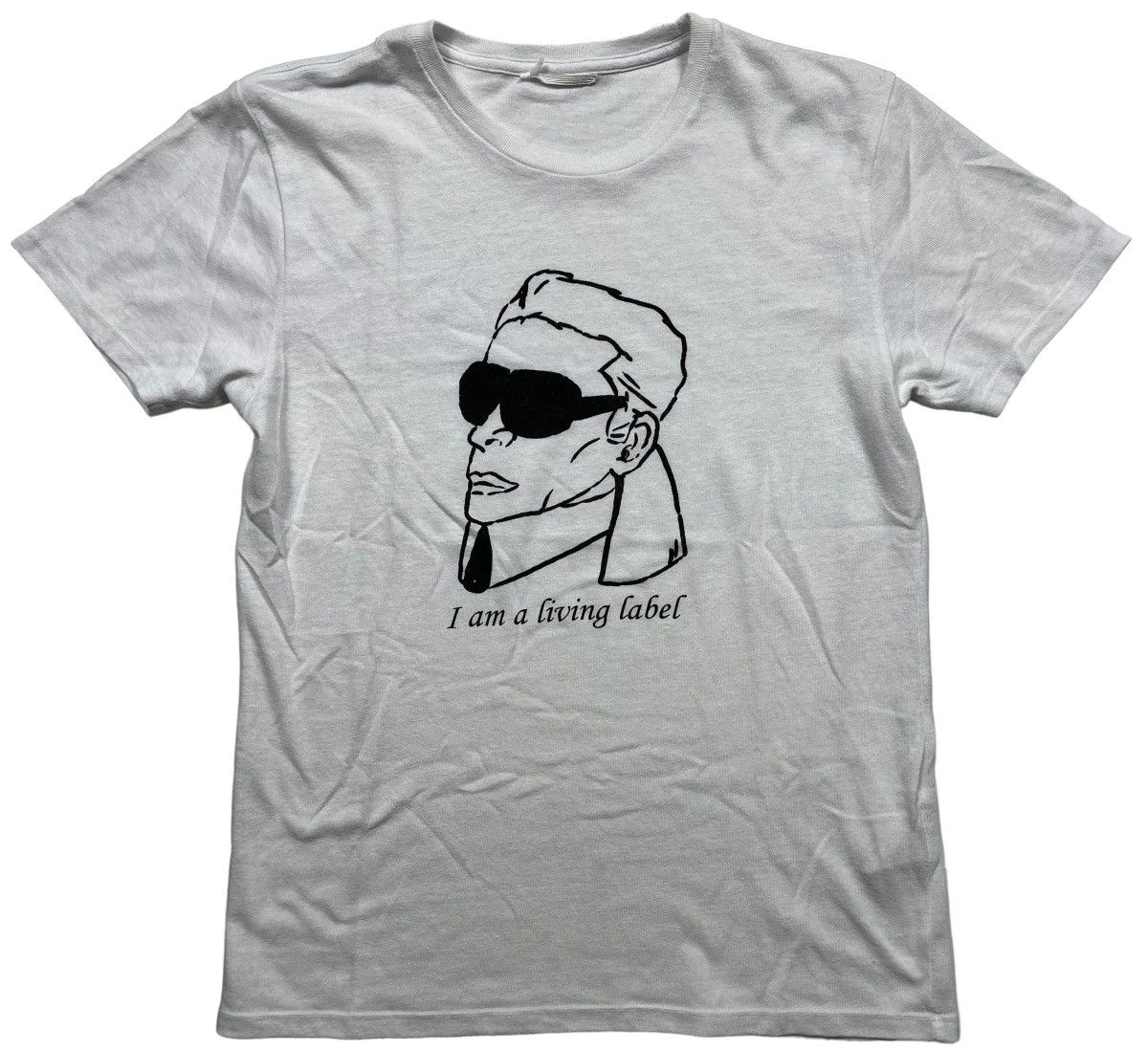 Karl Lagerfeld × Vintage Karl Lagerfeld I Am Living Legend Size US S / EU 44-46 / 1 - 1 Thumbnail