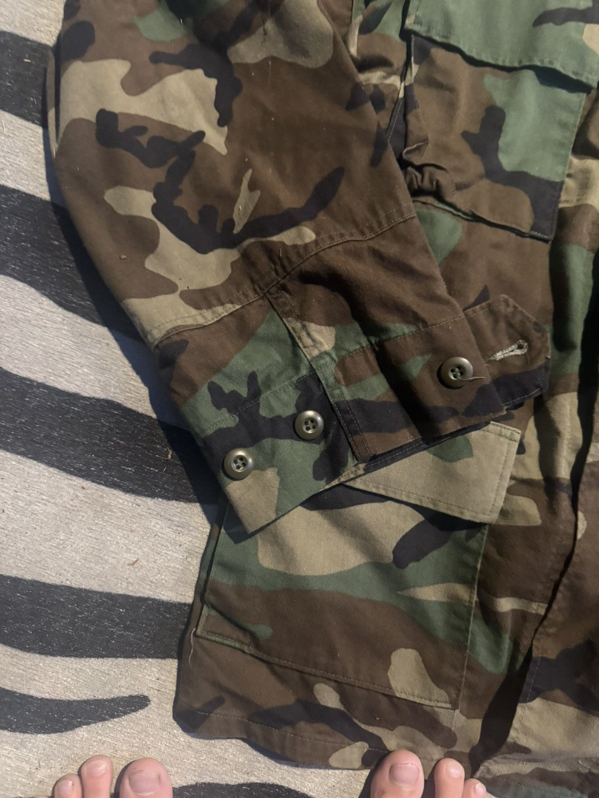 Other NATO issued heavy camo shirt Size US L / EU 52-54 / 3 - 2 Thumbnail