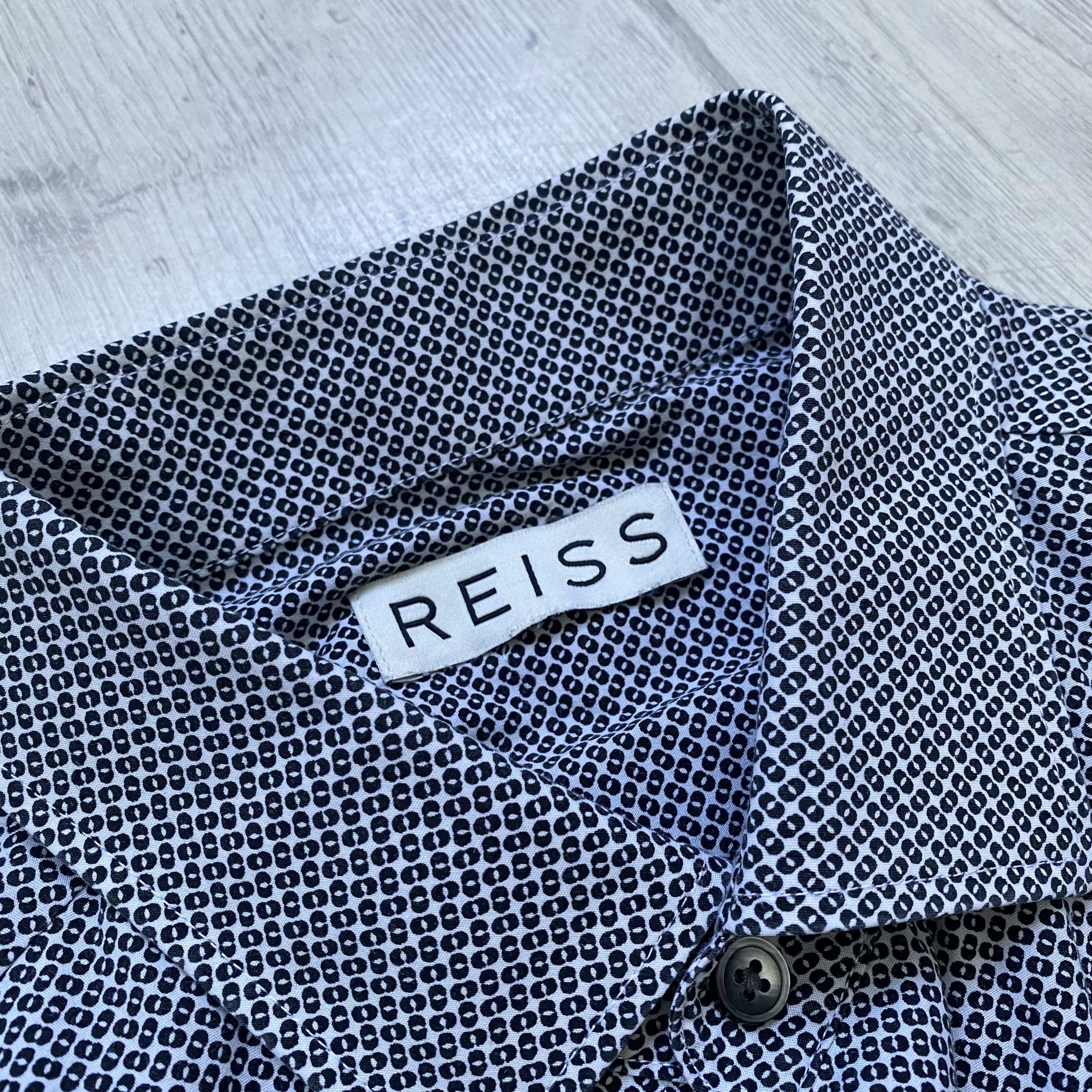 Reiss 👔 Luxury Reiss shirt button up oldmoney Long sleeve Size US L / EU 52-54 / 3 - 2 Thumbnail