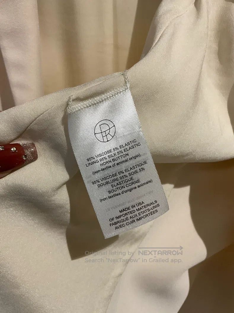 The Row The Row size 4 White Jacket Size S / US 4 / IT 40 - 4 Thumbnail