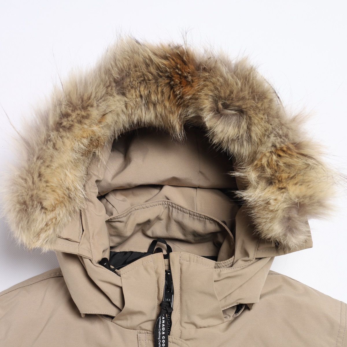 Canada Goose Canada Goose Trillium Down Parka Jacket Hooded Fur Coat Beig Size M / US 6-8 / IT 42-44 - 9 Thumbnail