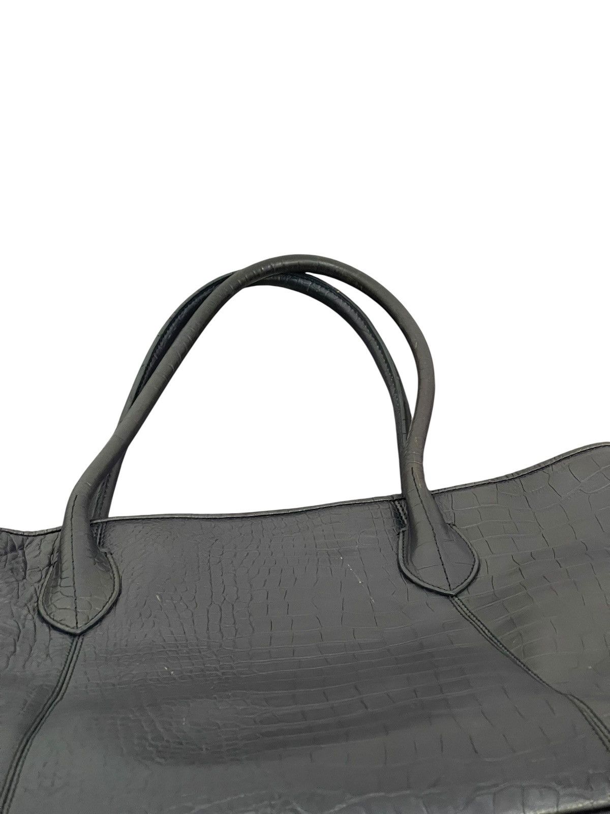 United Arrows Crocodile Embossed Leather United Arrows Tote Bag 8🟩 Size ONE SIZE - 17 Thumbnail