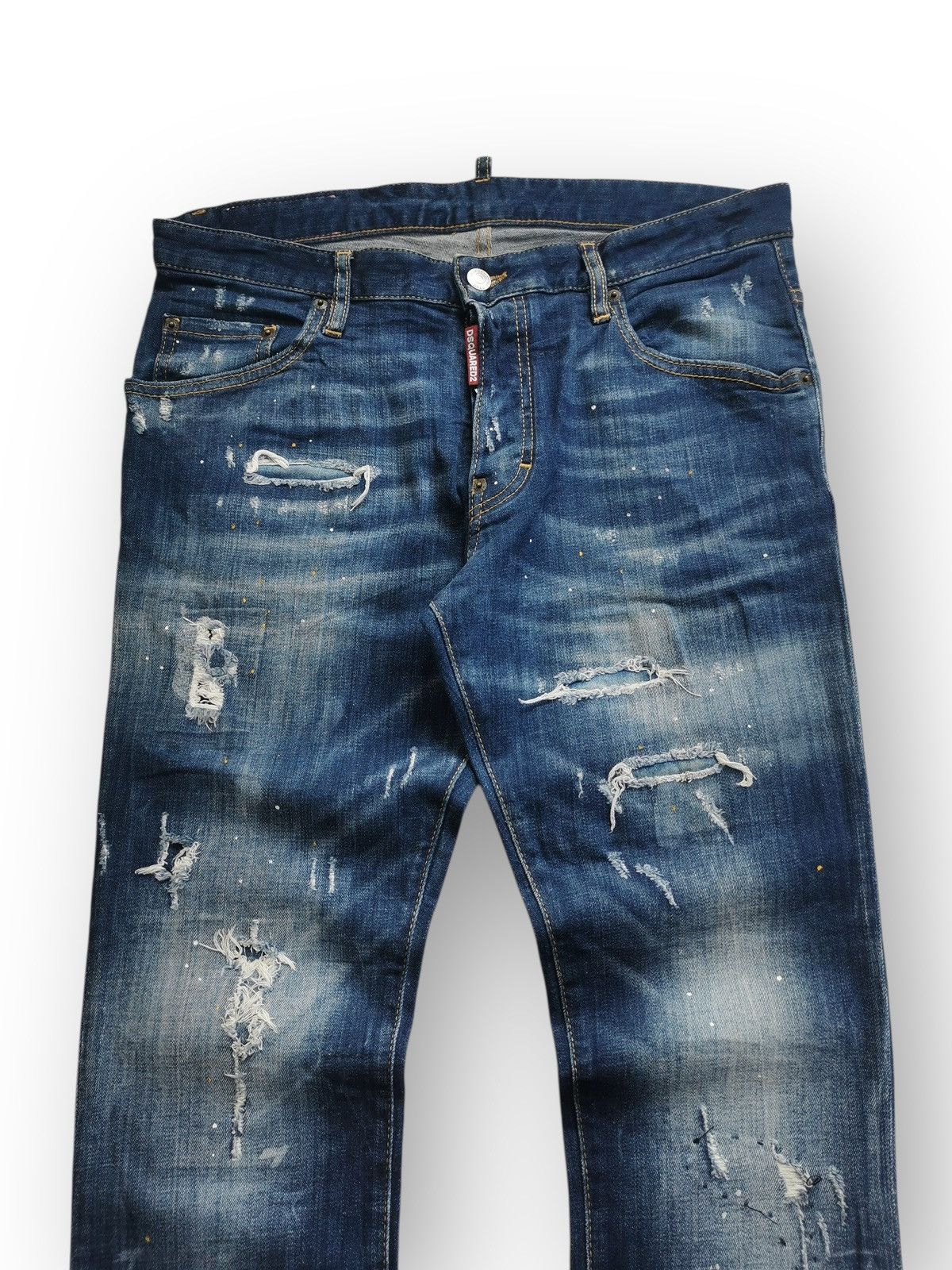 Dsquared2 Dsquared2 Distressed Denim Jeans 🔹Size 33”x29”🔸 Size US 33 - 7 Thumbnail