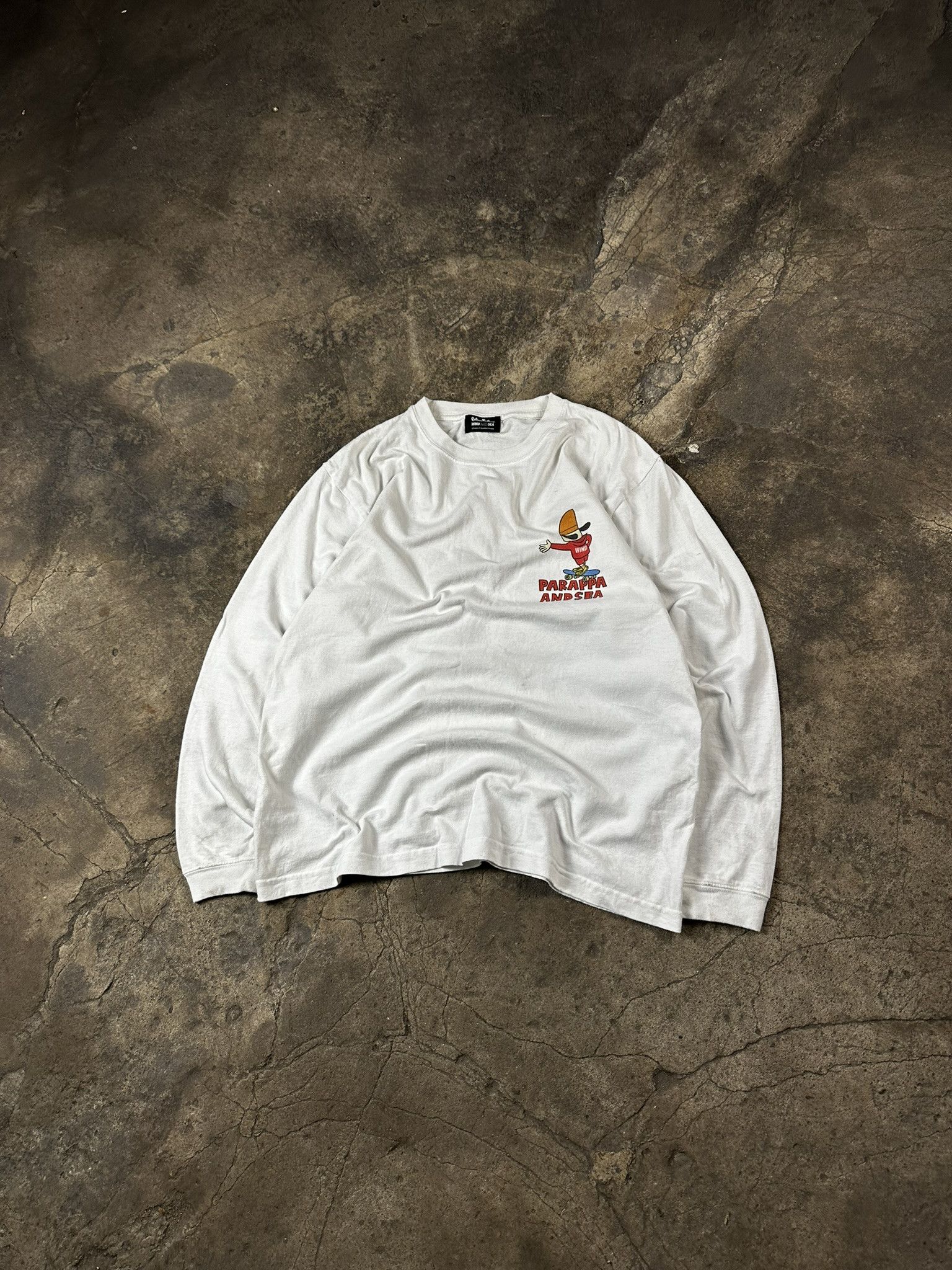 Japanese Brand Wind and Sea x Parappa Japanese Streetwear Longsleeve Size US M / EU 48-50 / 2 - 3 Thumbnail